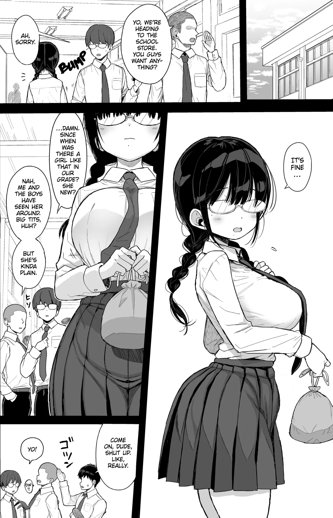 The Mild-Mannered Girlfriend Who Can't Resist + Omake page 3
