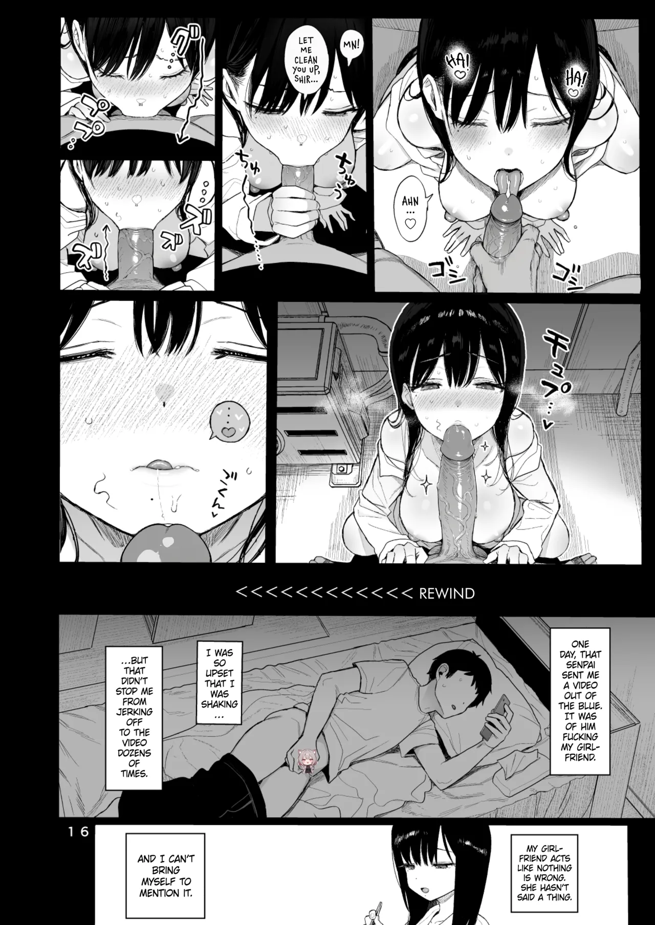 The Mild-Mannered Girlfriend Who Can't Resist + Omake page 83