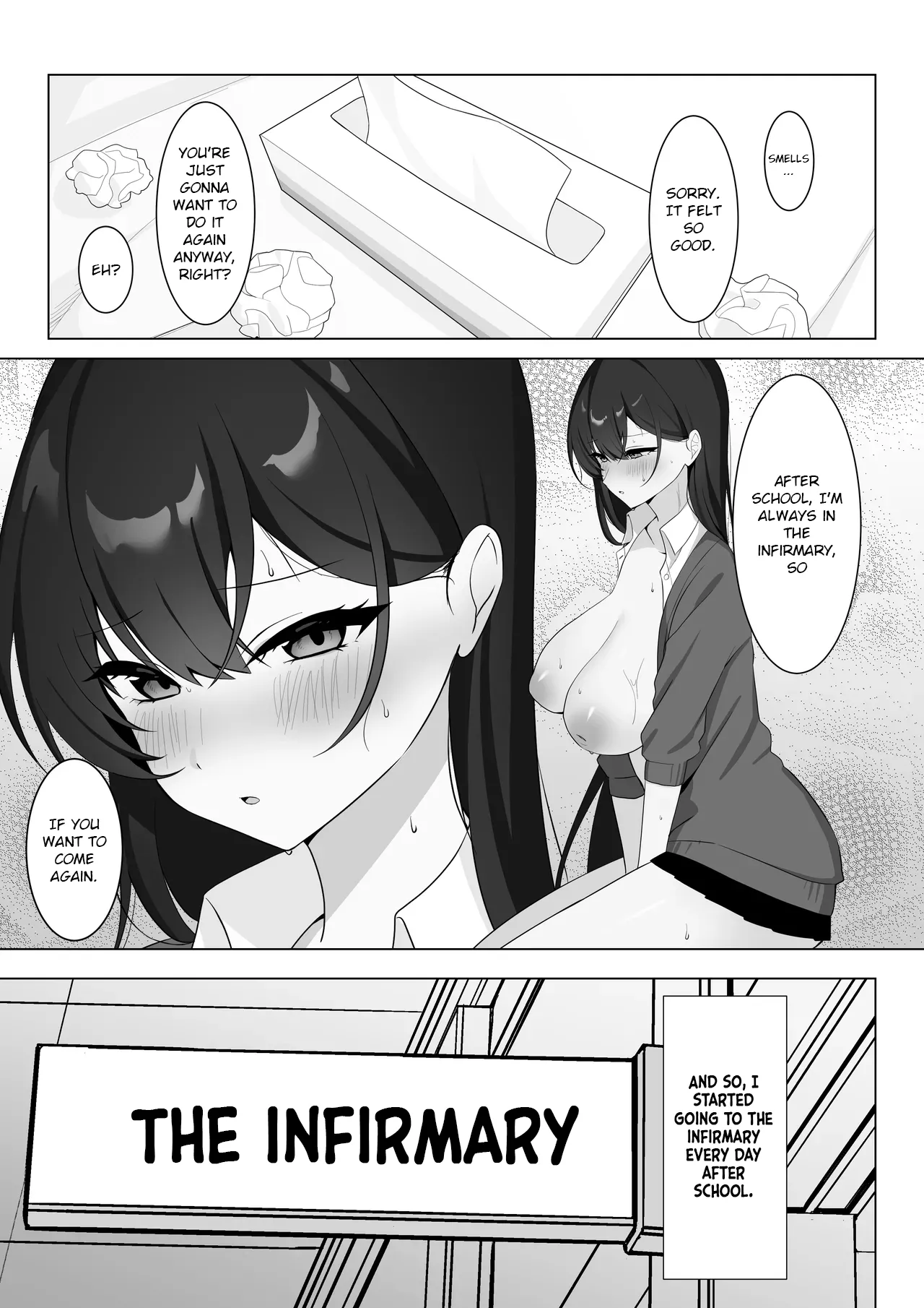 The most feared senpai in school is a pushover and can't even refuse lewd requests page 16