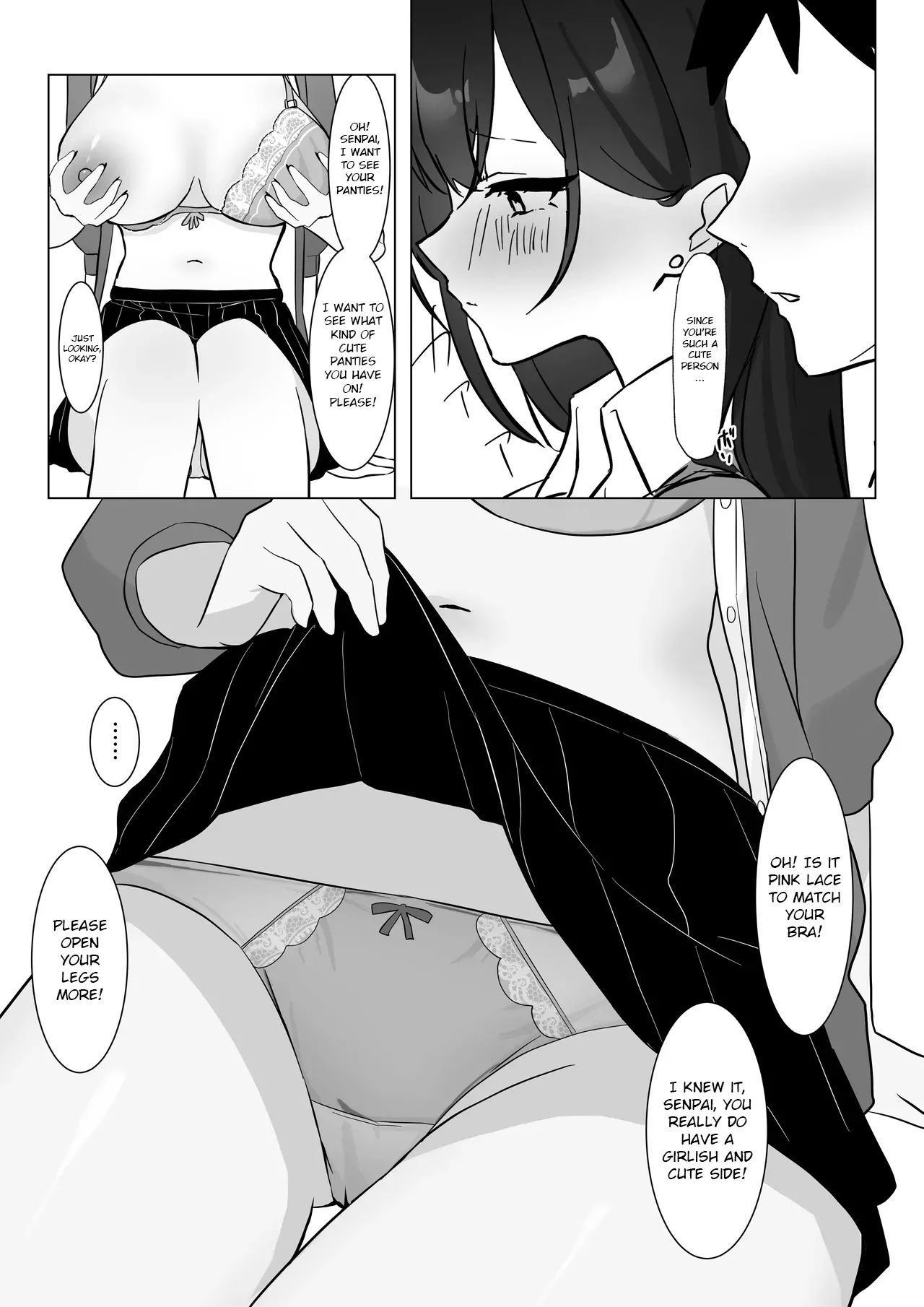 The most feared senpai in school is a pushover and can't even refuse lewd requests page 19
