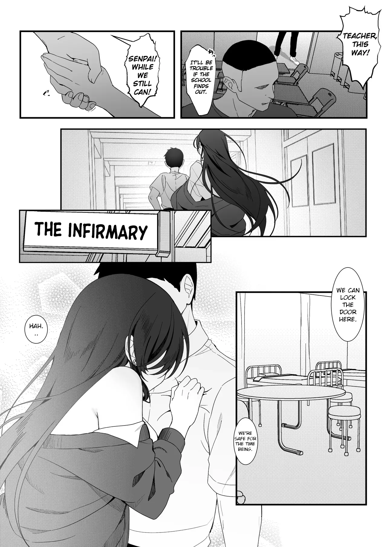 The most feared senpai in school is a pushover and can't even refuse lewd requests page 36
