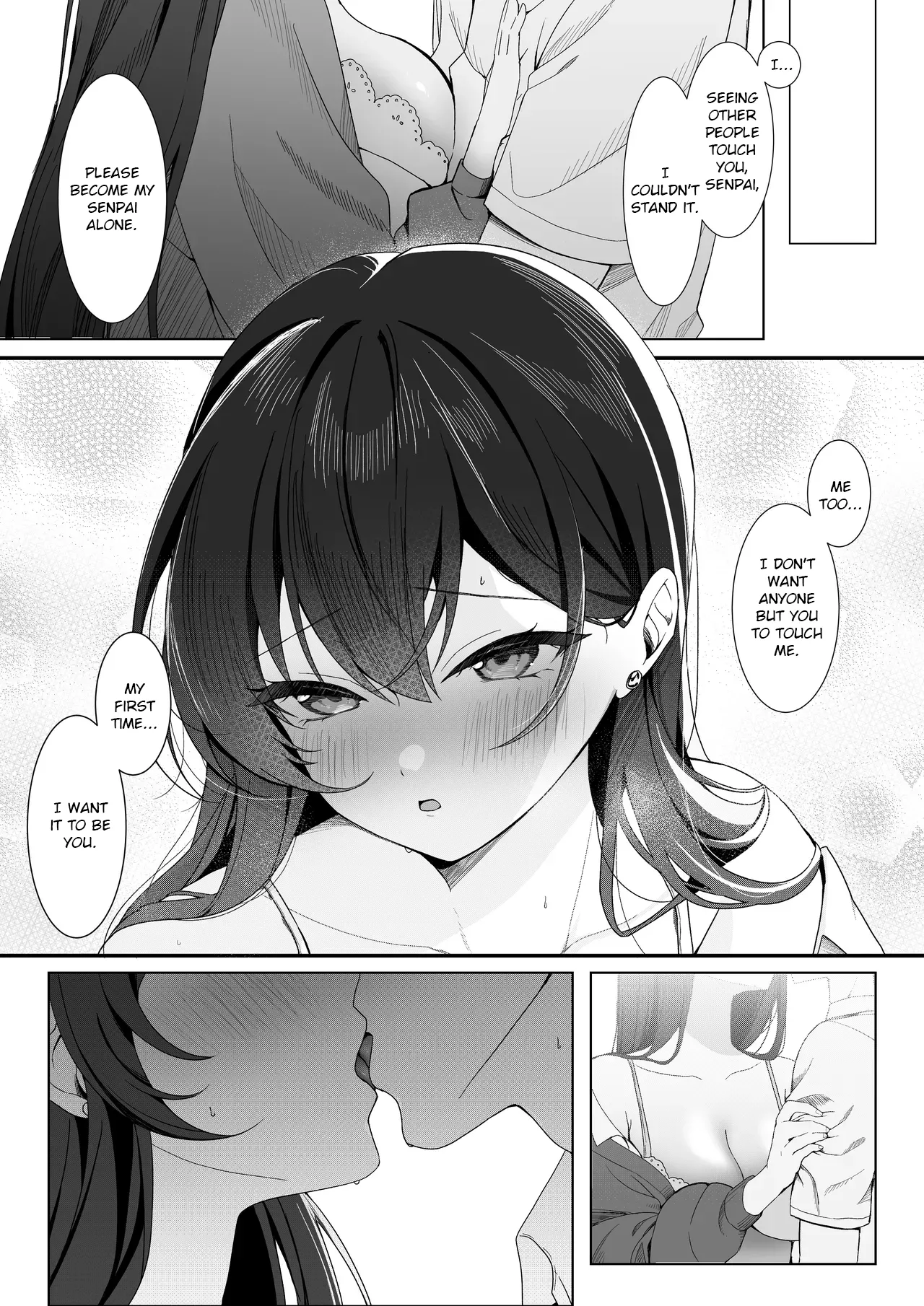 The most feared senpai in school is a pushover and can't even refuse lewd requests page 37