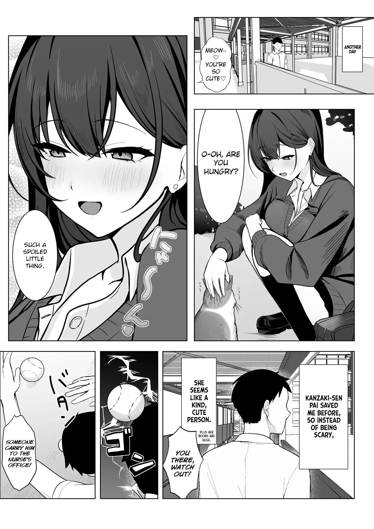 The most feared senpai in school is a pushover and can't even refuse lewd requests page 4