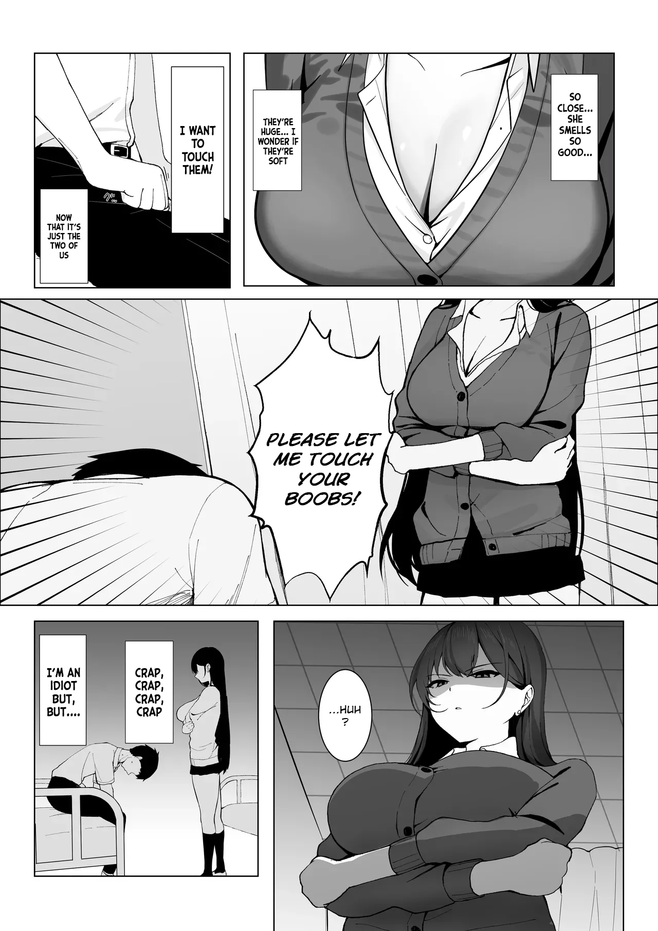 The most feared senpai in school is a pushover and can't even refuse lewd requests page 6