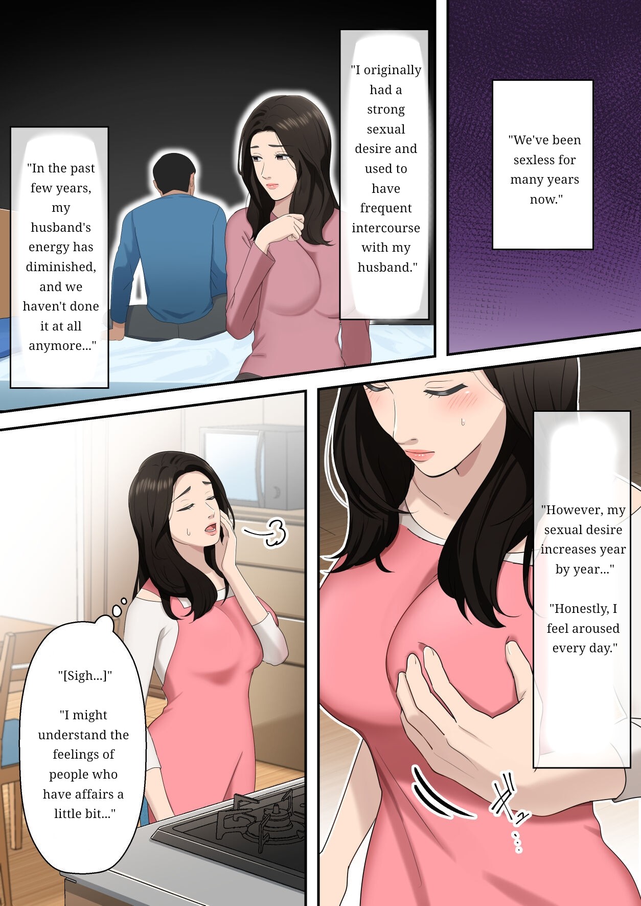 The mother who monopolizes her son. page 3