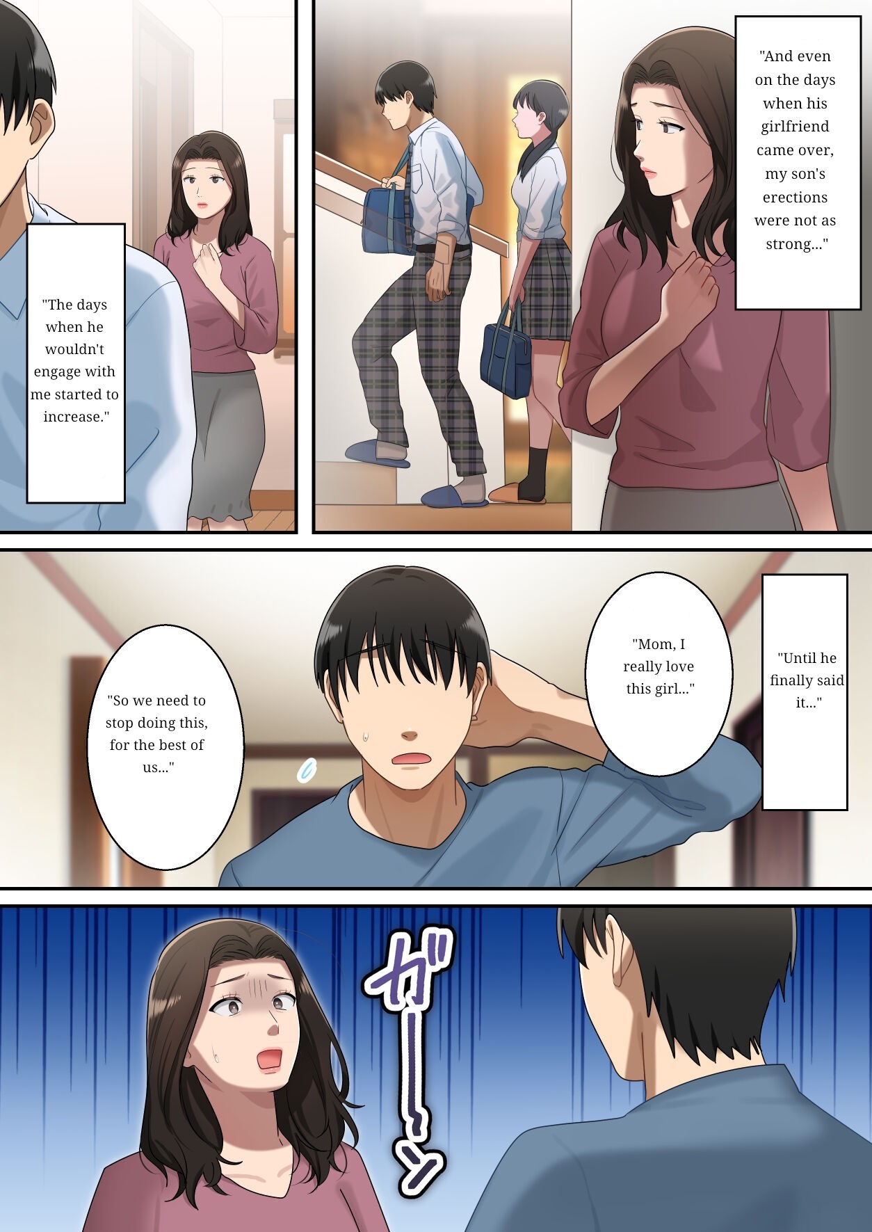 The mother who monopolizes her son. page 65