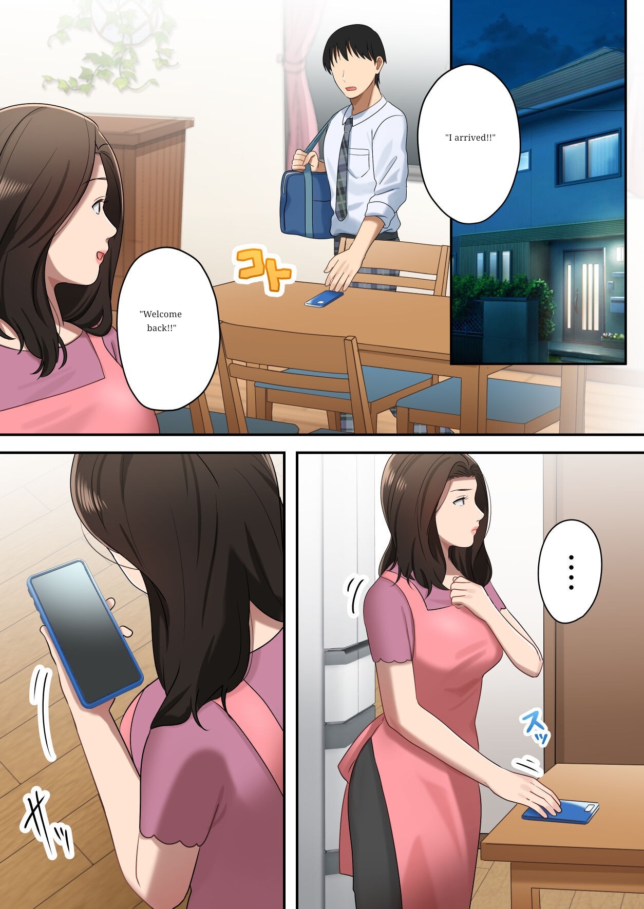 The mother who monopolizes her son. page 76