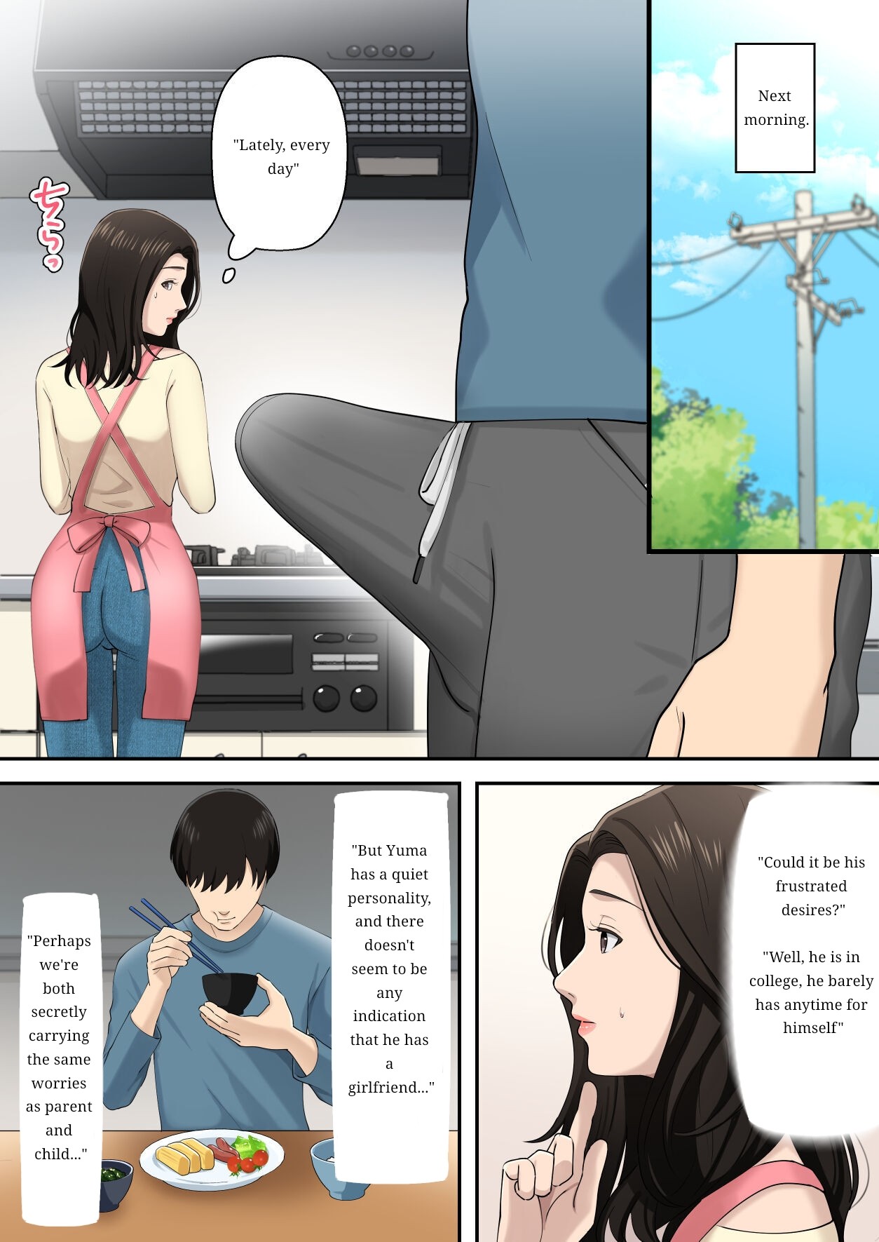 The mother who monopolizes her son page 6