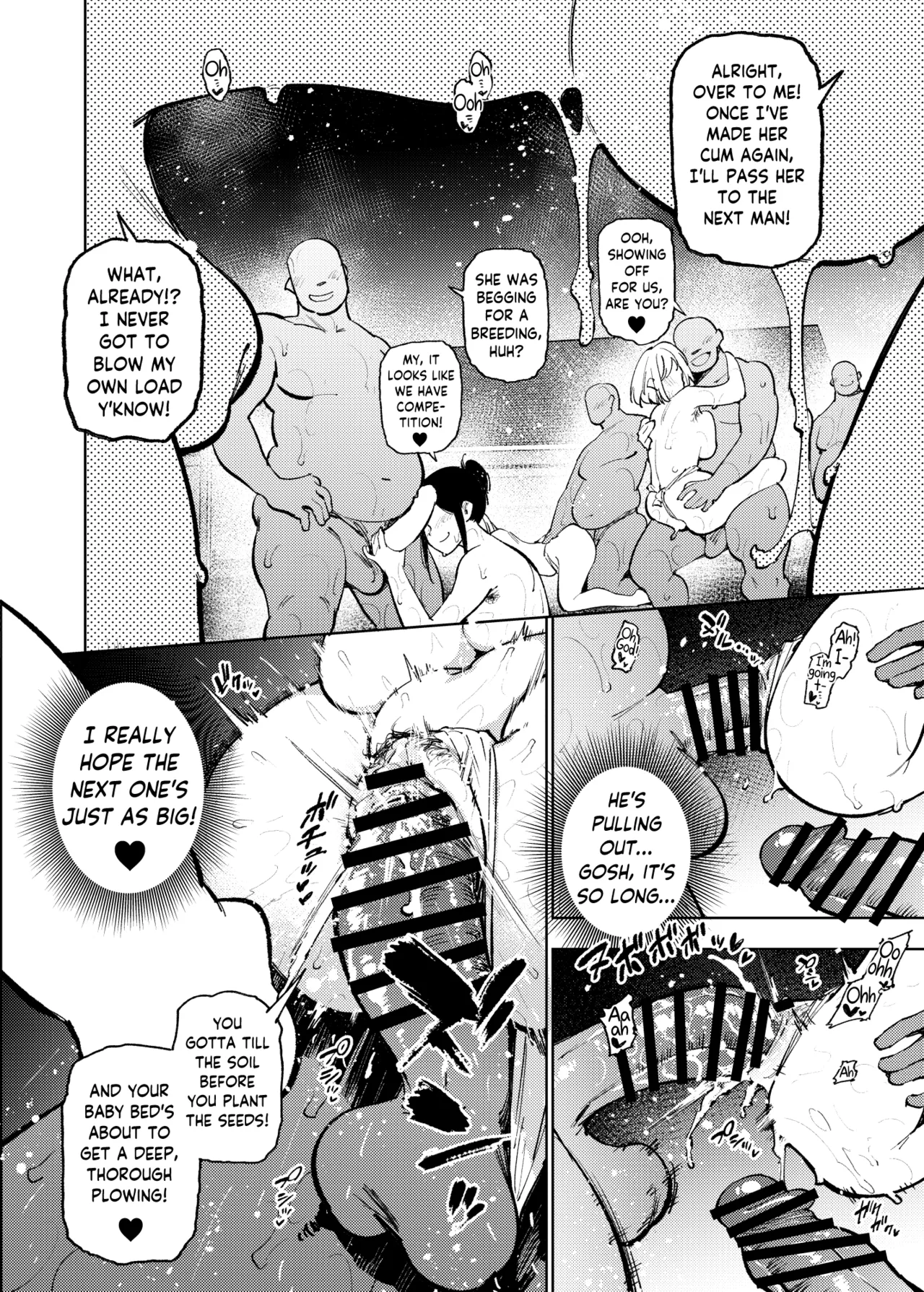 The Mystery Unravelers' Club: Breeding Orgy Field Report from the Fertility Hot Springs page 19