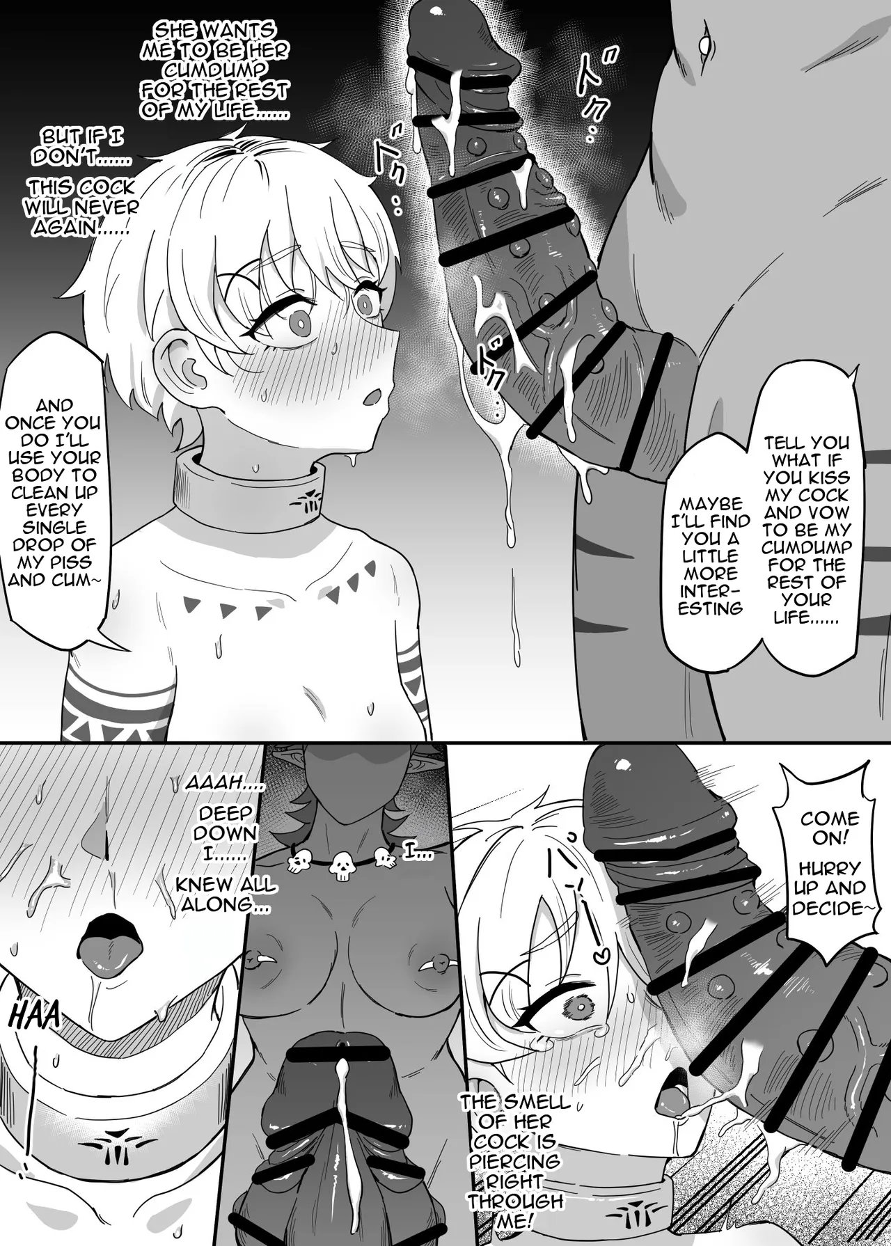 The Naive Rookie Village Girl Adventurer ～Trained in a Cave to be a Female Futa Goblin's Cumdump～ page 22