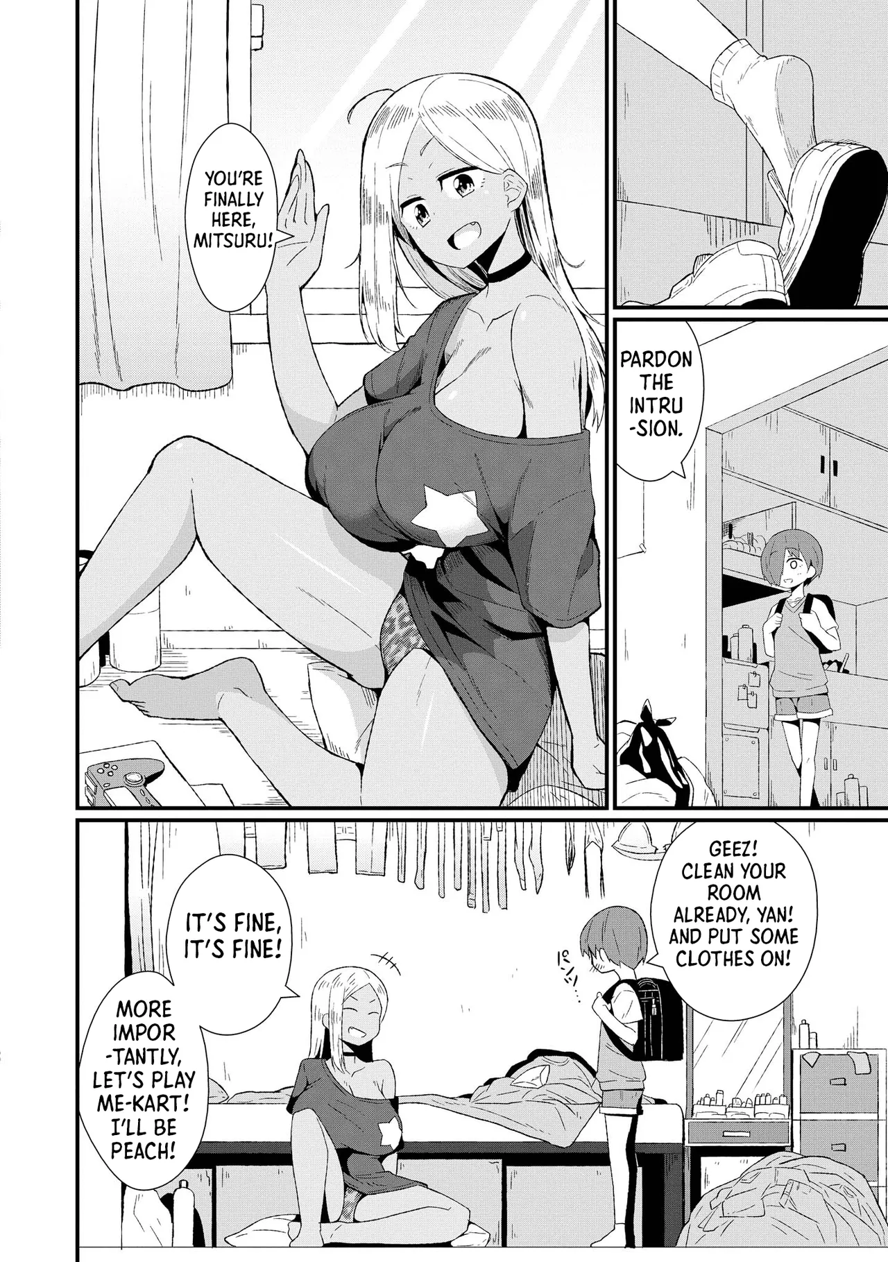 The Naughty Lady Likes Teasing Young Boys page 132