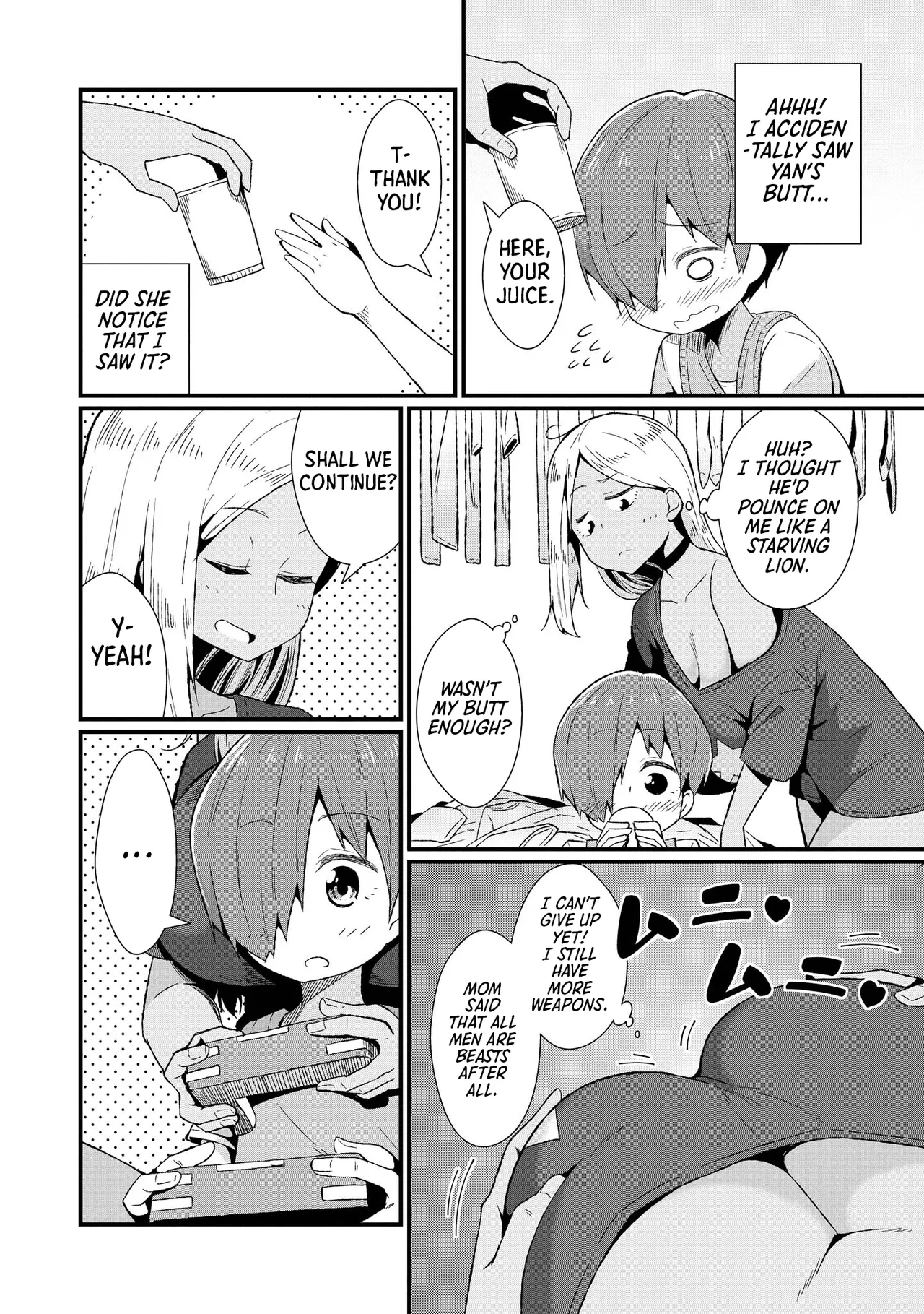 The Naughty Lady Likes Teasing Young Boys page 136