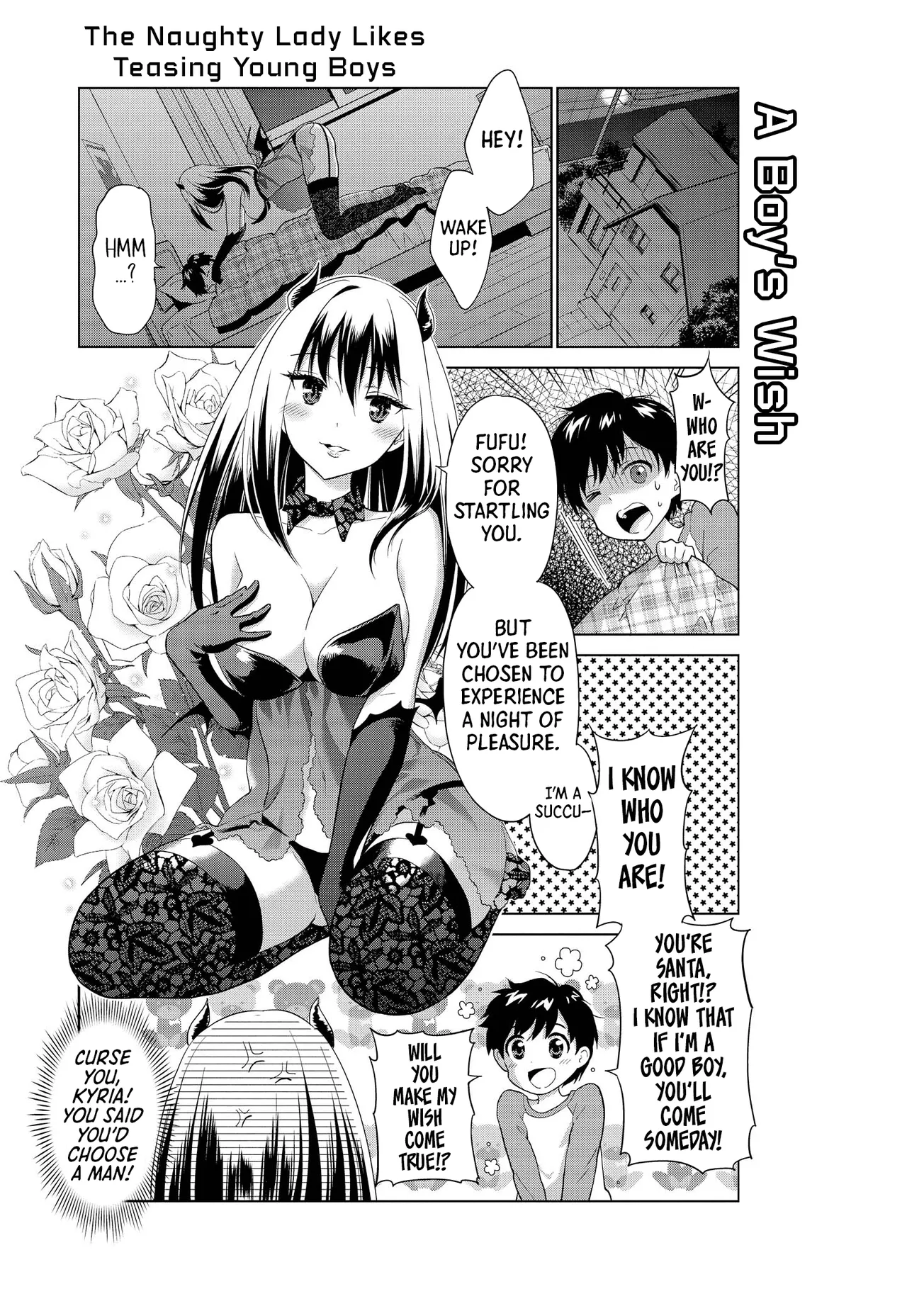 The Naughty Lady Likes Teasing Young Boys page 71