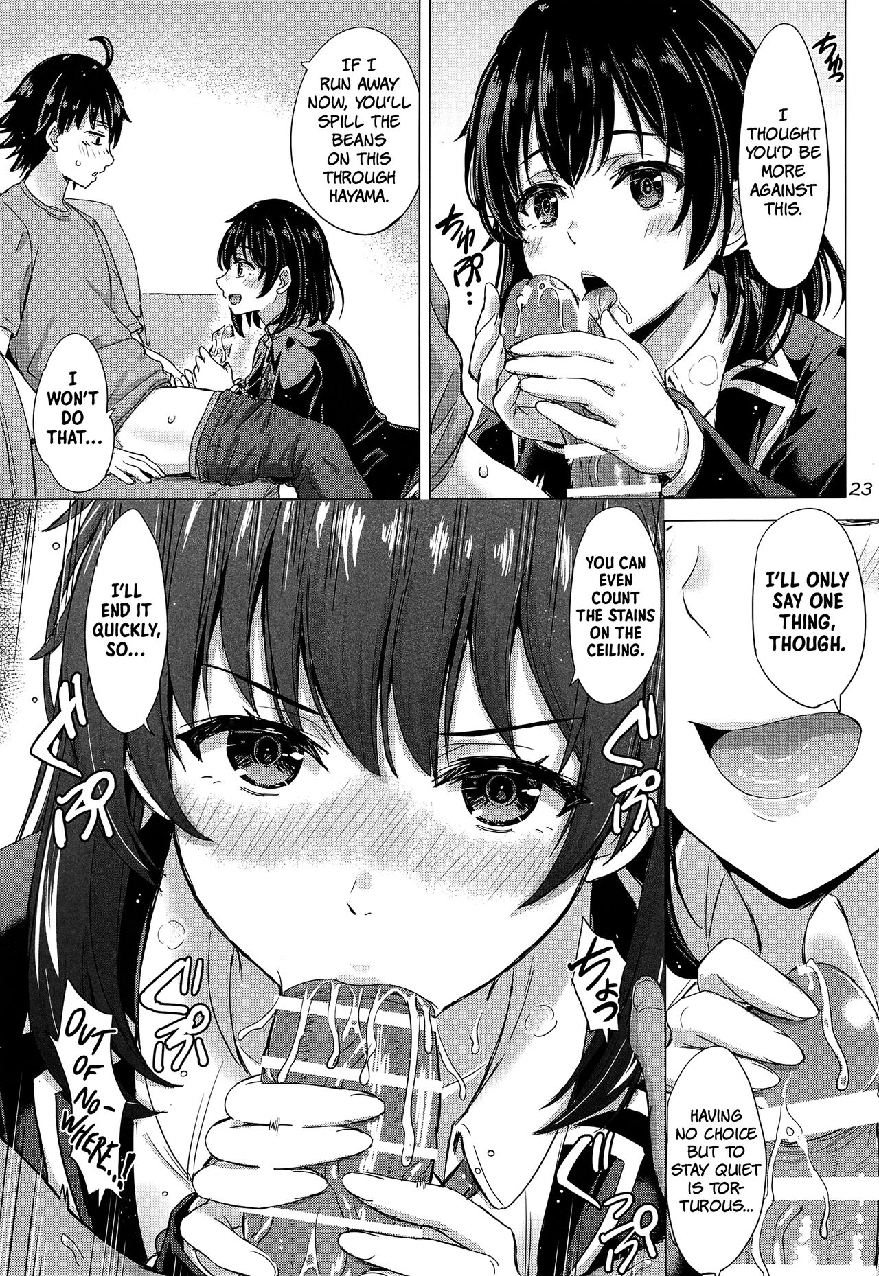The Naughty Secrets of the Yukinoshita Sisters. page 22