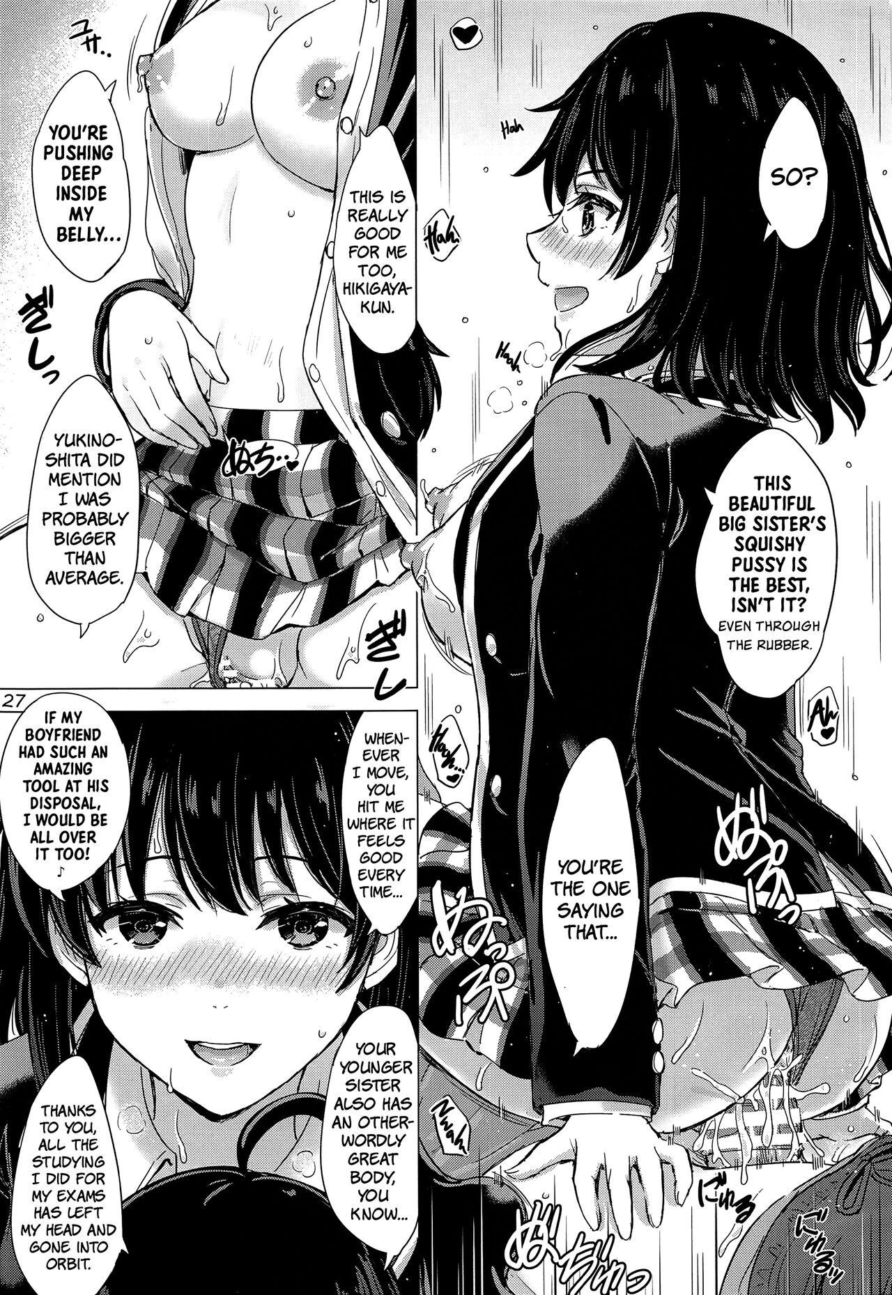 The Naughty Secrets of the Yukinoshita Sisters. page 26