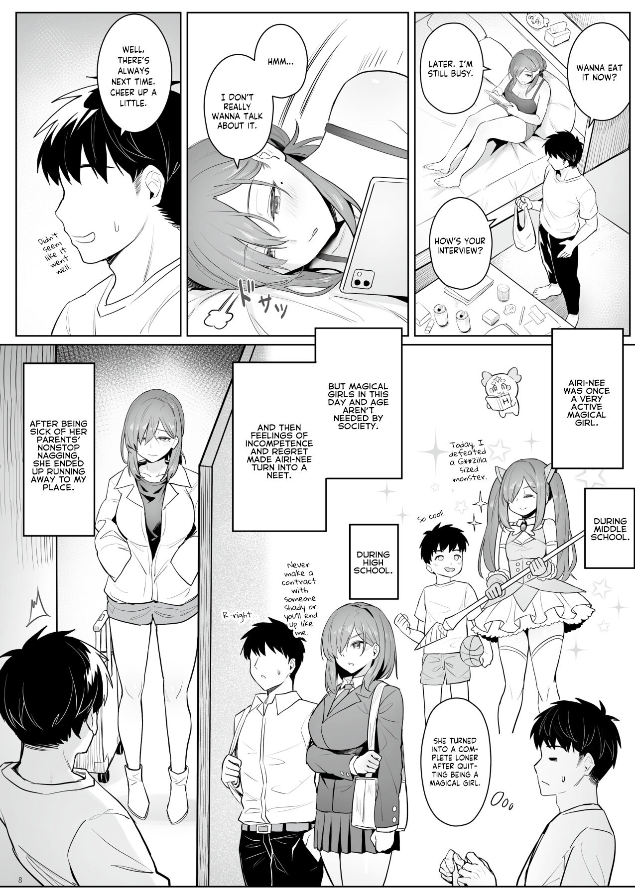 The NEET Life of a Former Magical Girl page 7