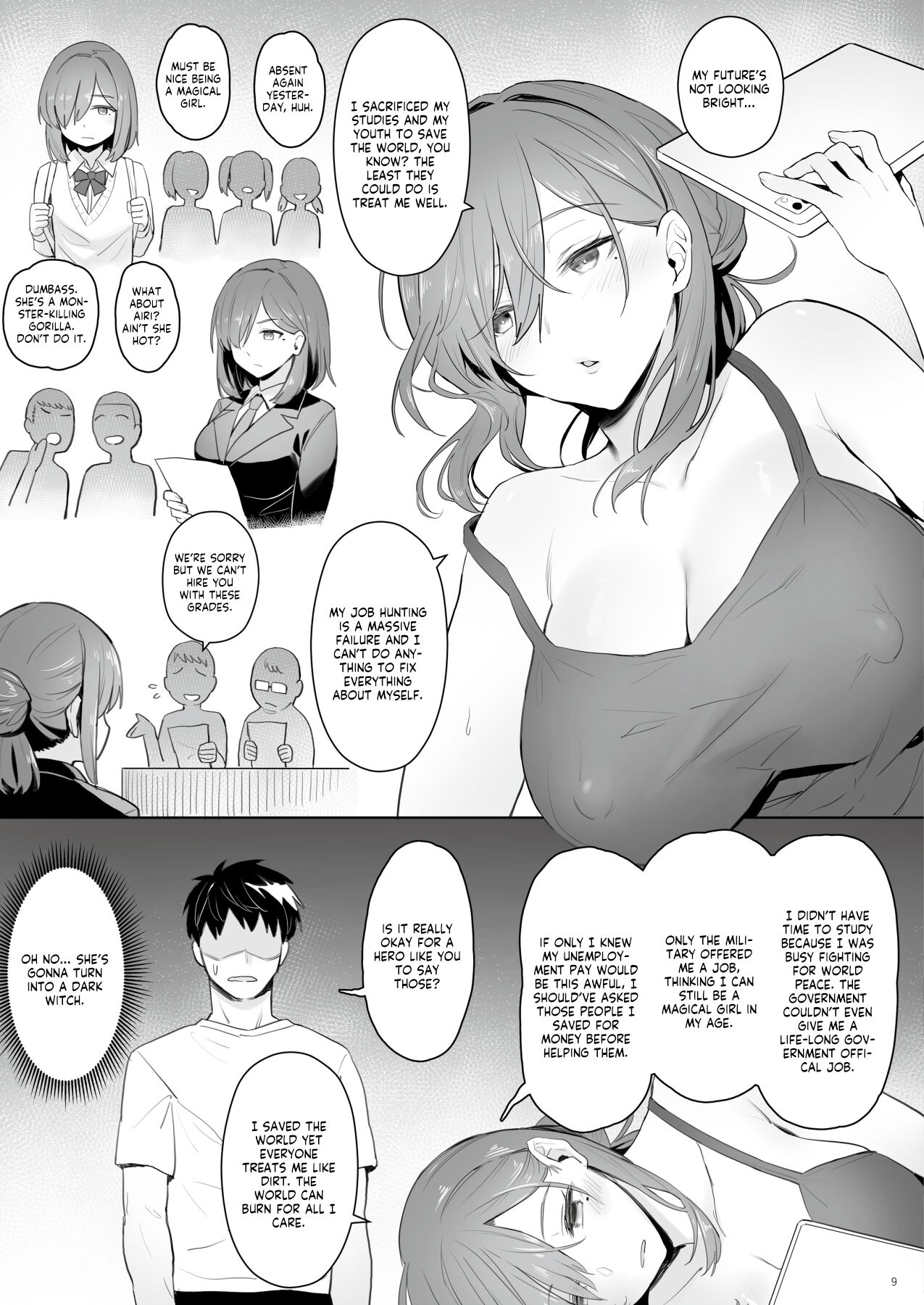 The NEET Life of a Former Magical Girl page 8
