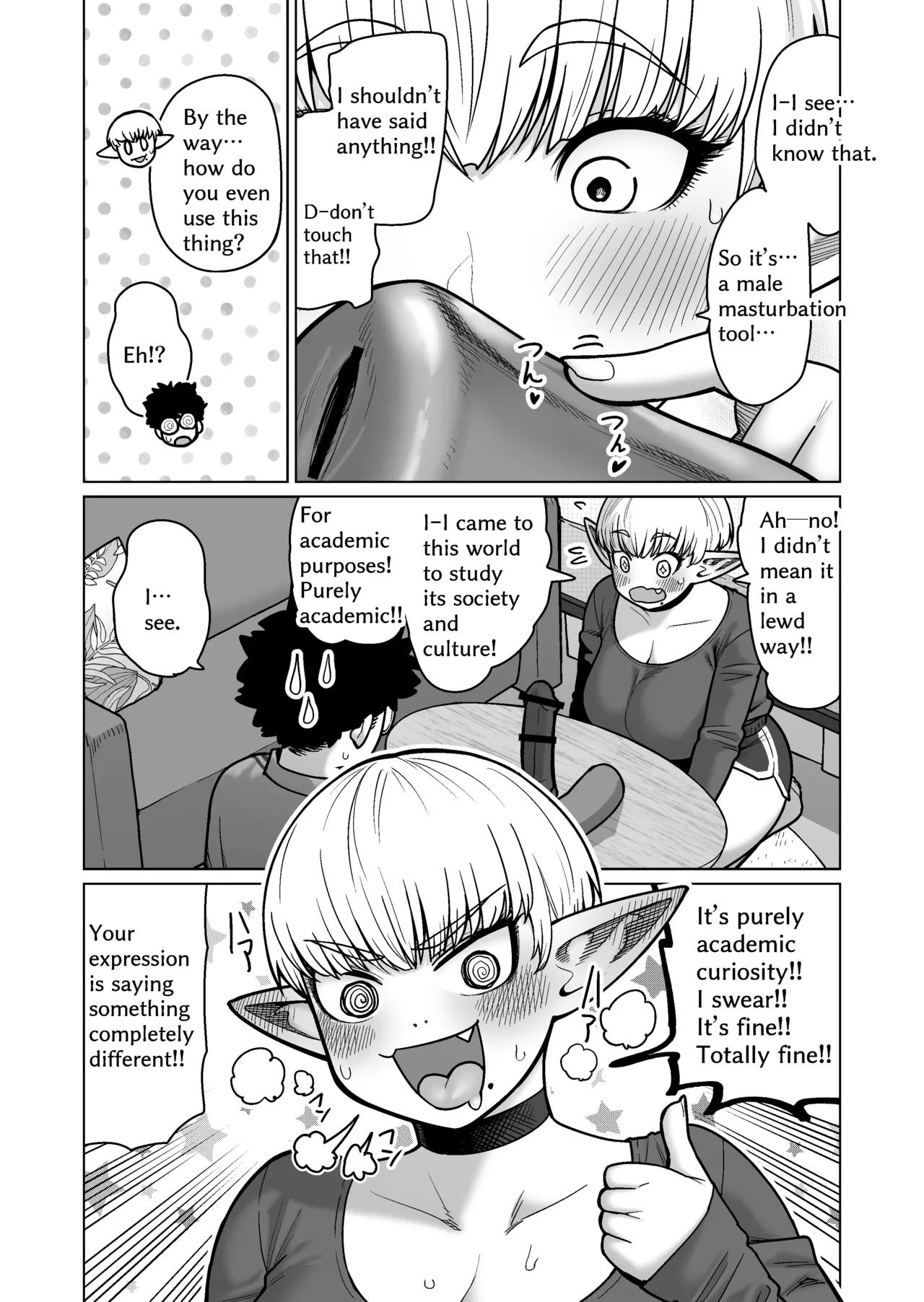 The Neighbor: Former Swordmaster Elf!! page 11