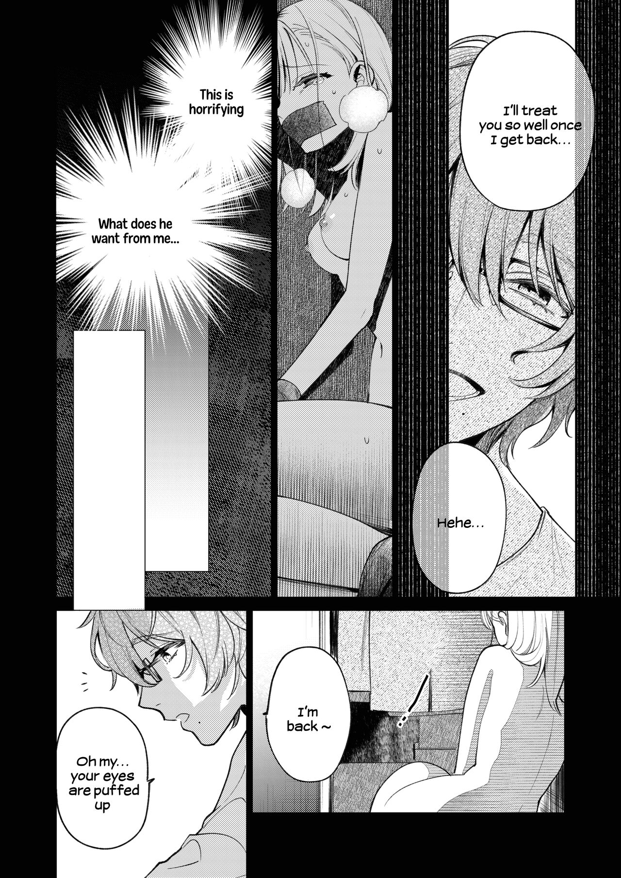 The Neighbor in Room 203 Disappeared Leaving a Key Behind. page 43