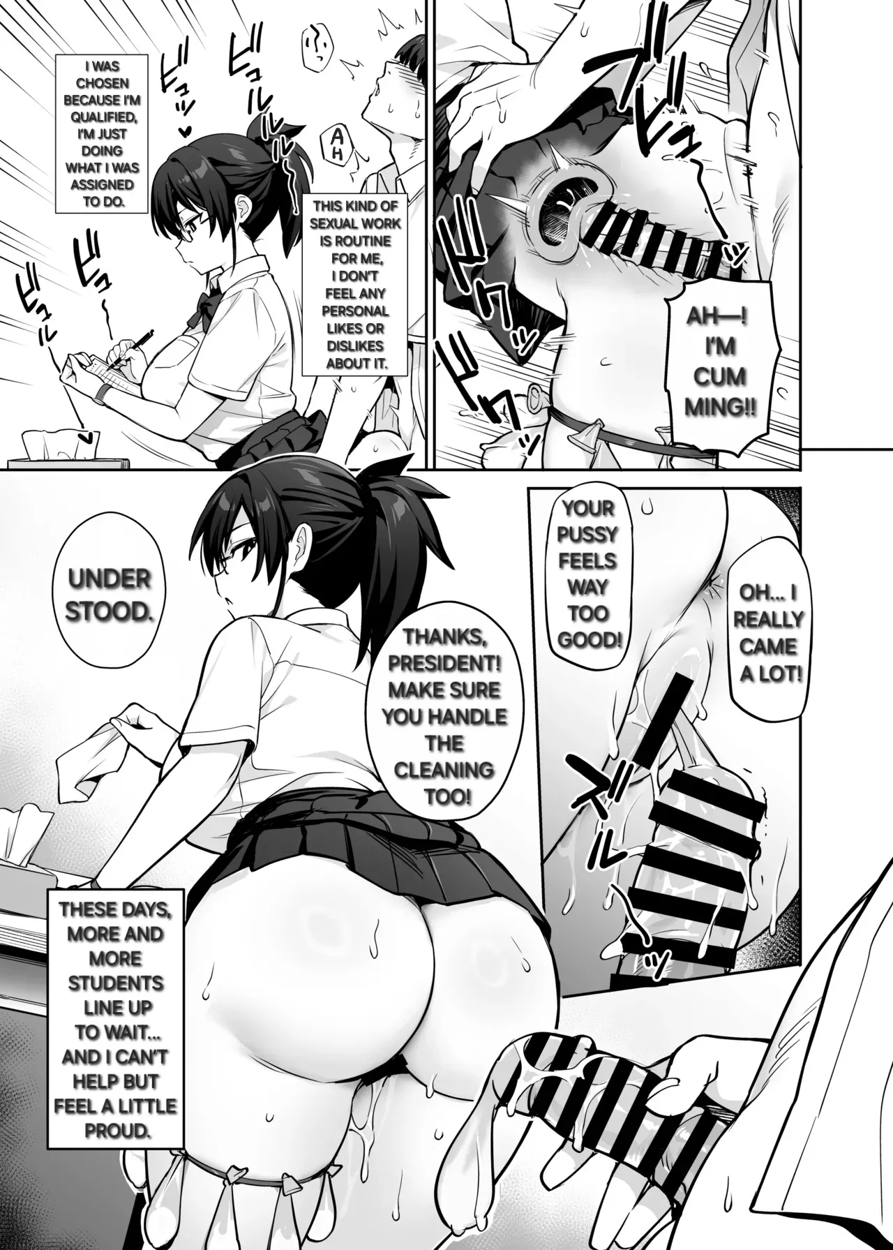 The New Disciplinary Committee President is Way Too Busty Part 3 page 11