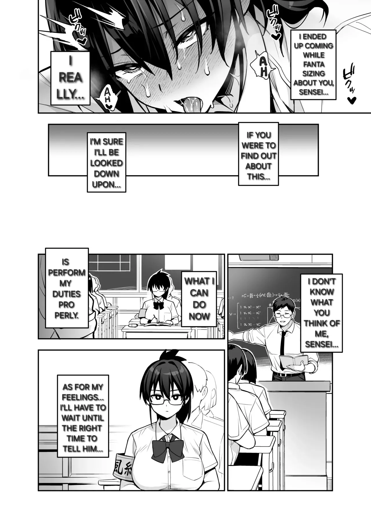 The New Disciplinary Committee President is Way Too Busty Part 3 page 34