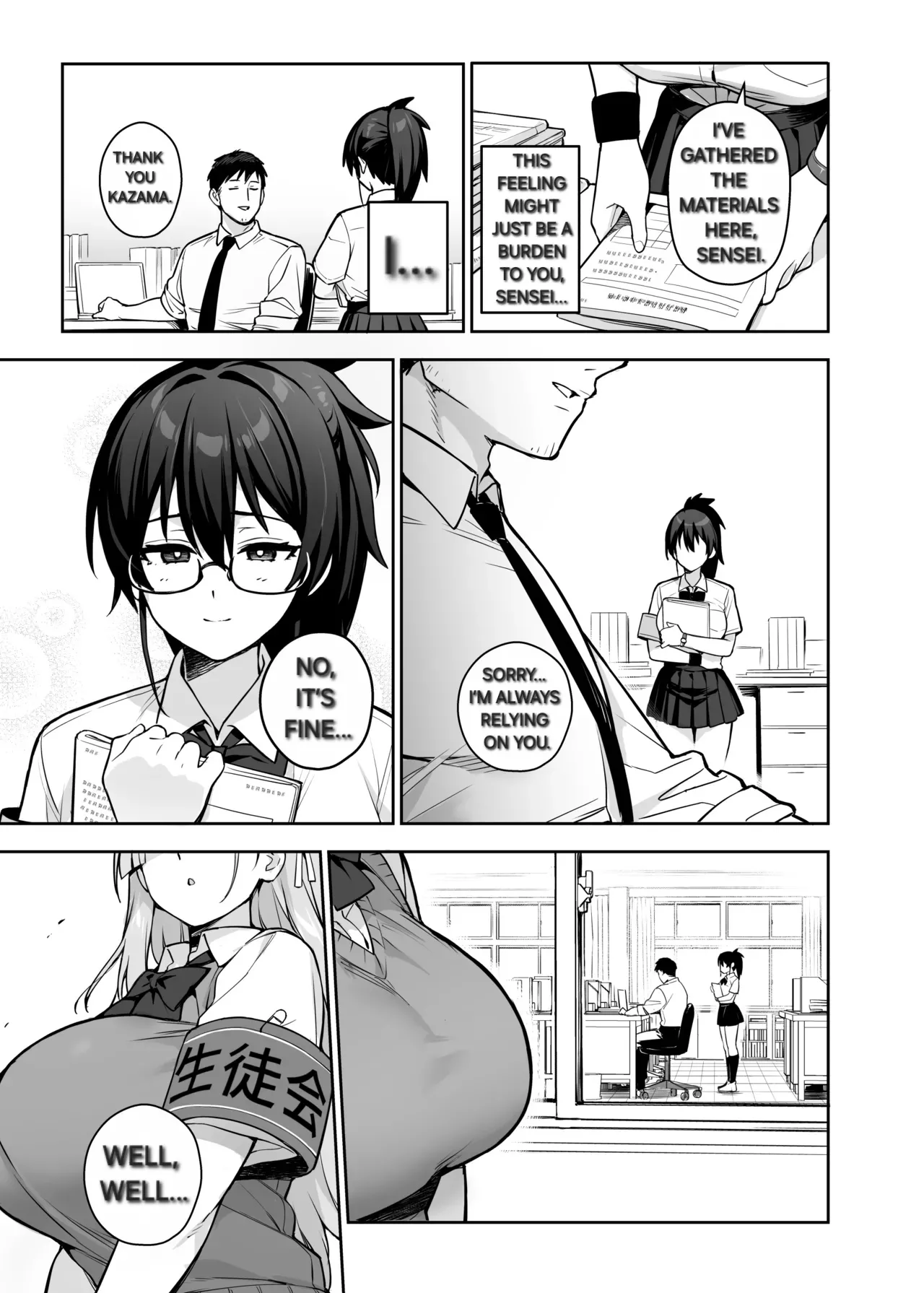 The New Disciplinary Committee President is Way Too Busty Part 3 page 35