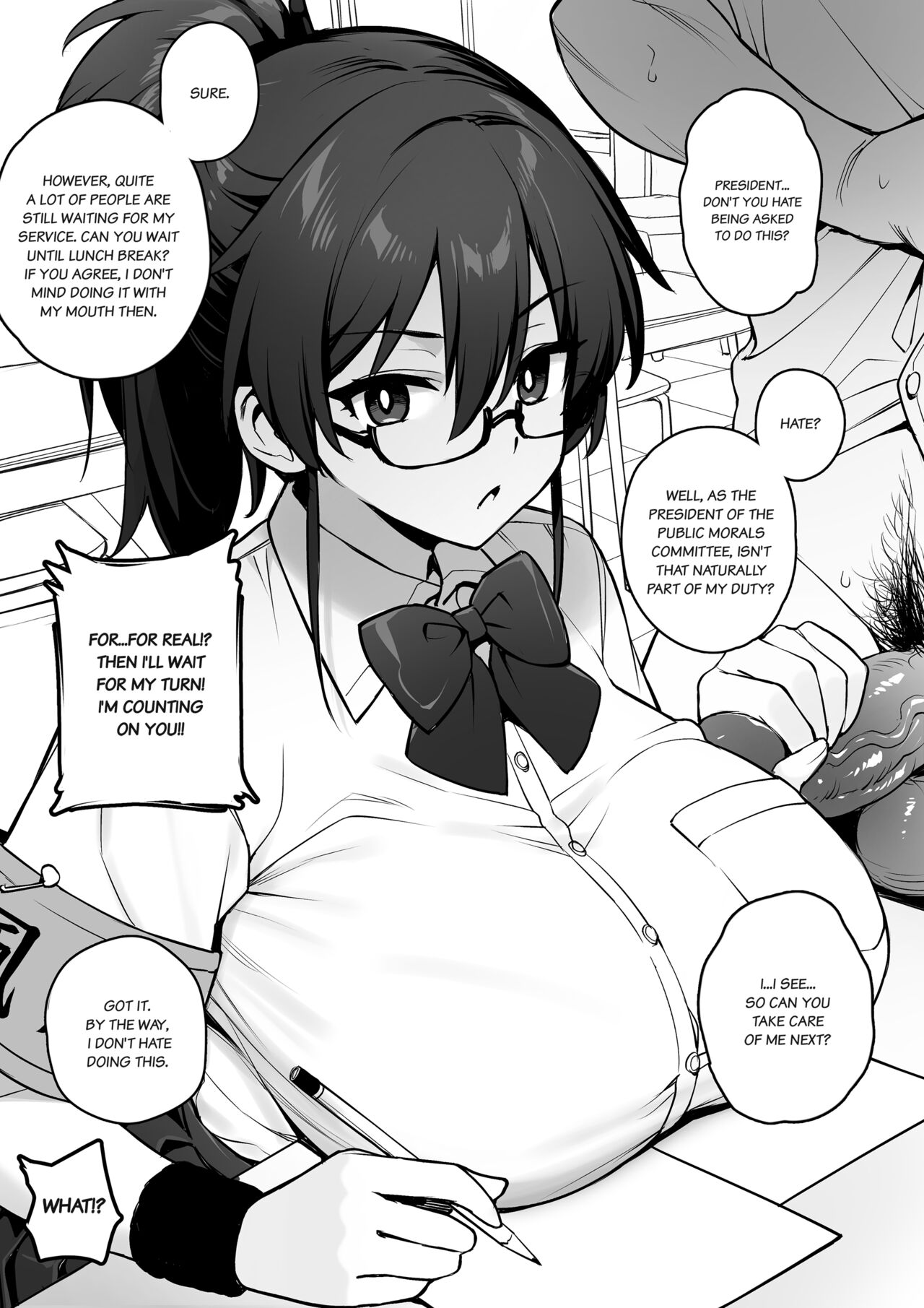 The New President of The Public Morals Committee Got Really Massive Breasts page 4