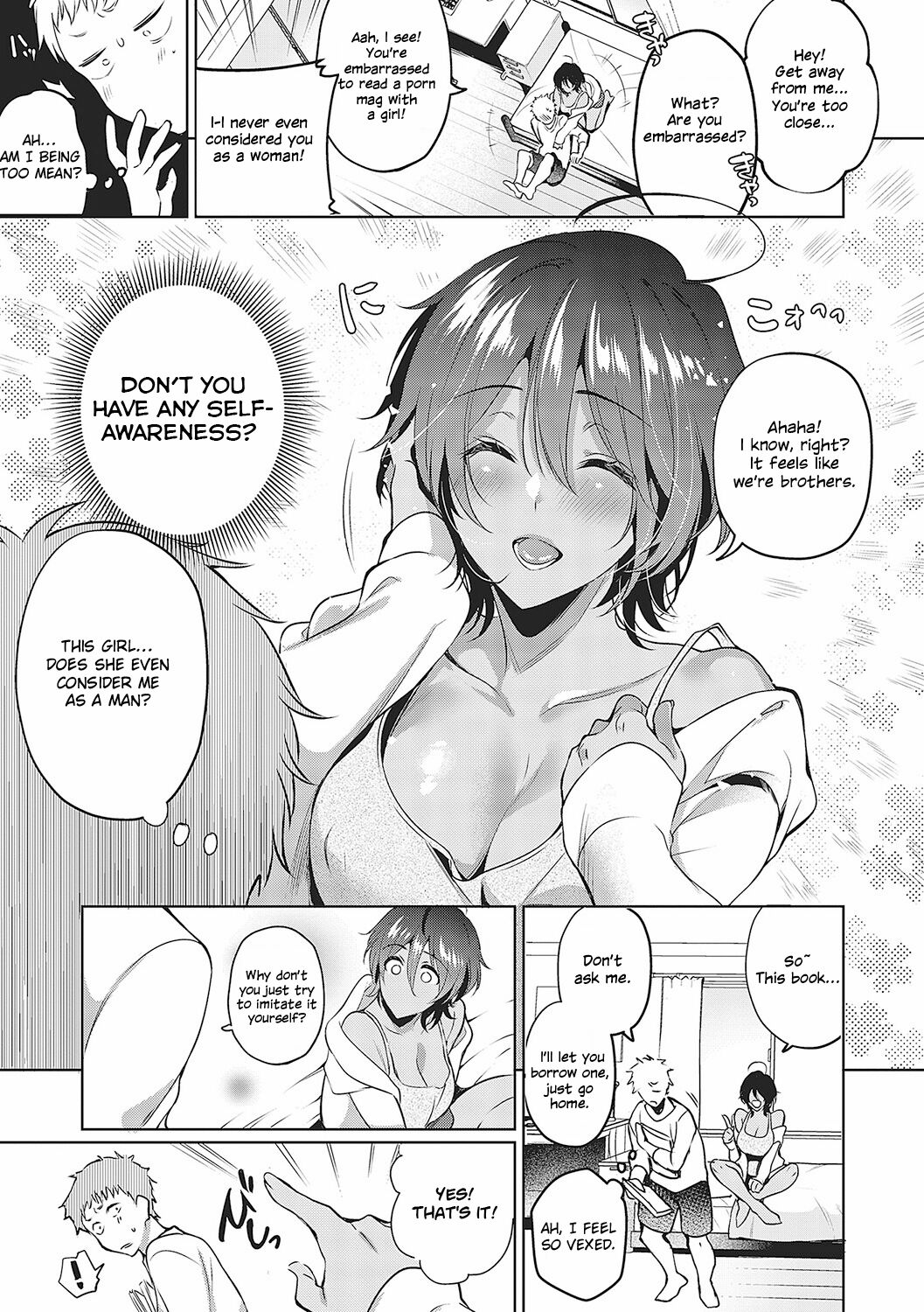 The Oblivious Girl Wants to Make Sure page 3
