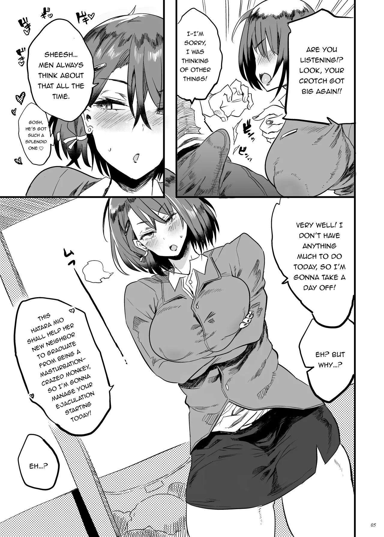 The Office Lady Next Door Won't Leave Me Be Unless She Keeps Me Under Control page 4