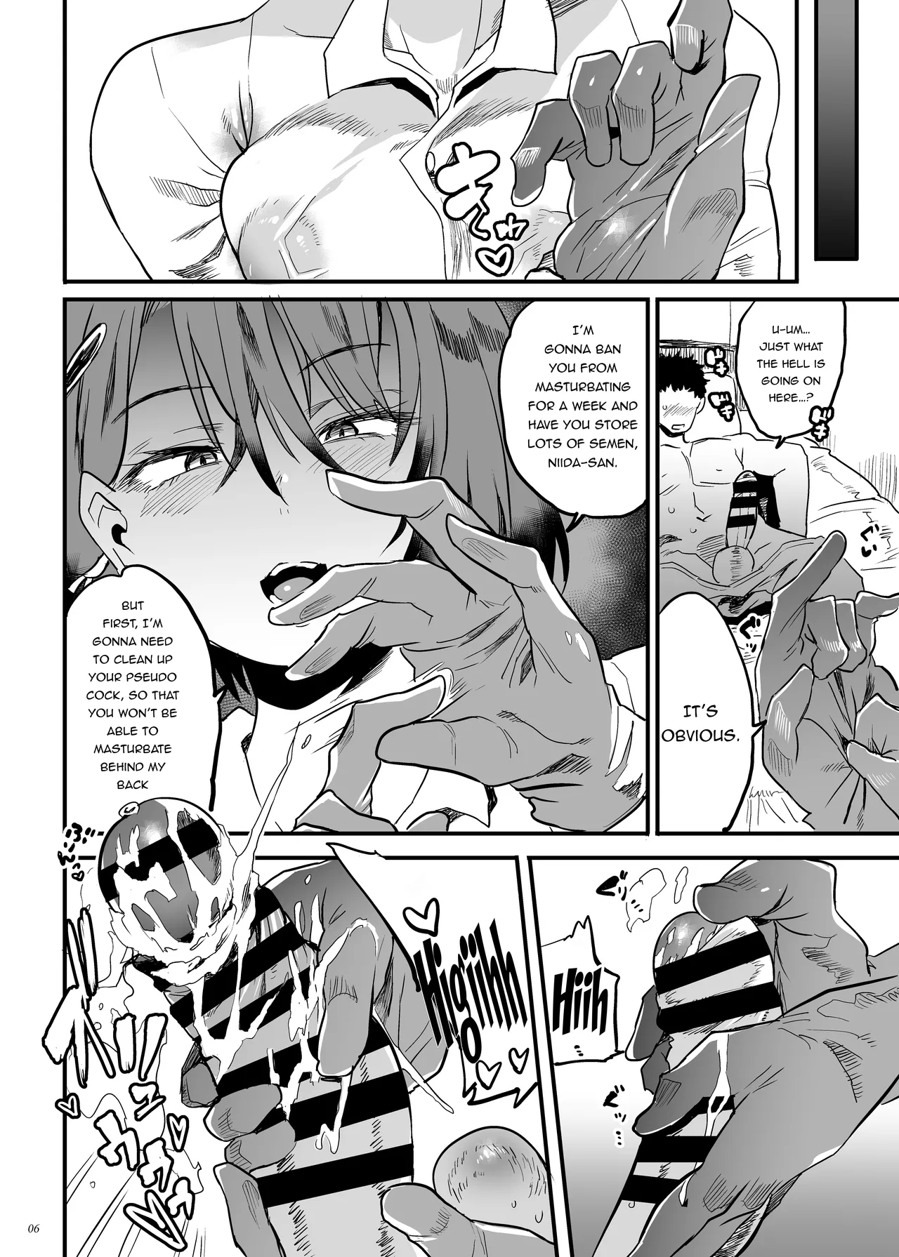 The Office Lady Next Door Won't Leave Me Be Unless She Keeps Me Under Control page 5