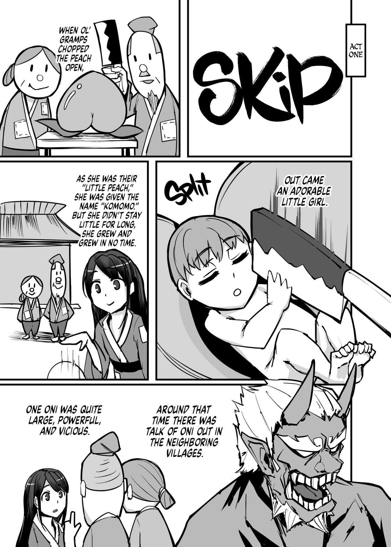 The Old Bullshit Japanese Folktales 3 page 3