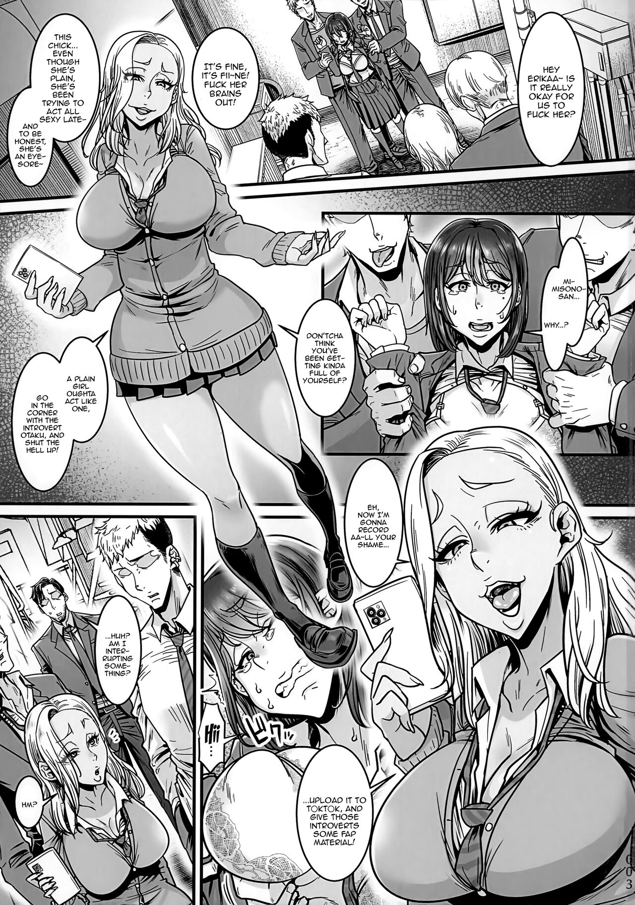 The Old Man Striving To Change The World VS The Spoiled Highschool Bully Gyaru page 2
