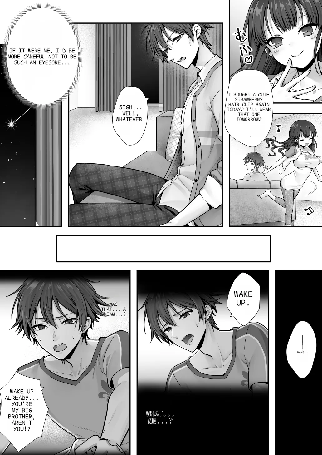 The Older Brother who was Switched with his Younger Sister is Deliciously Eaten Right Away. page 4