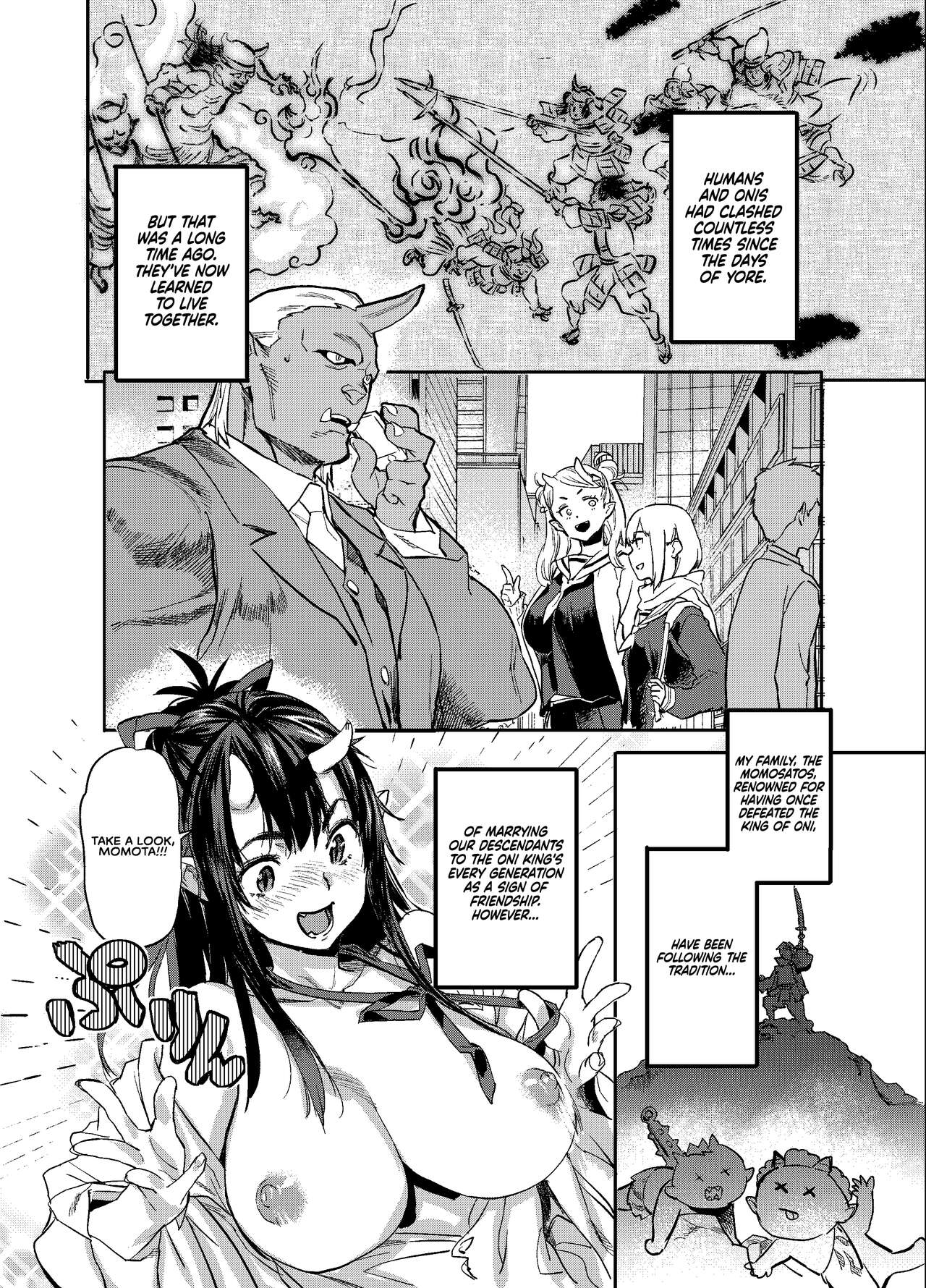 The Oni Girl is in Heat! page 6