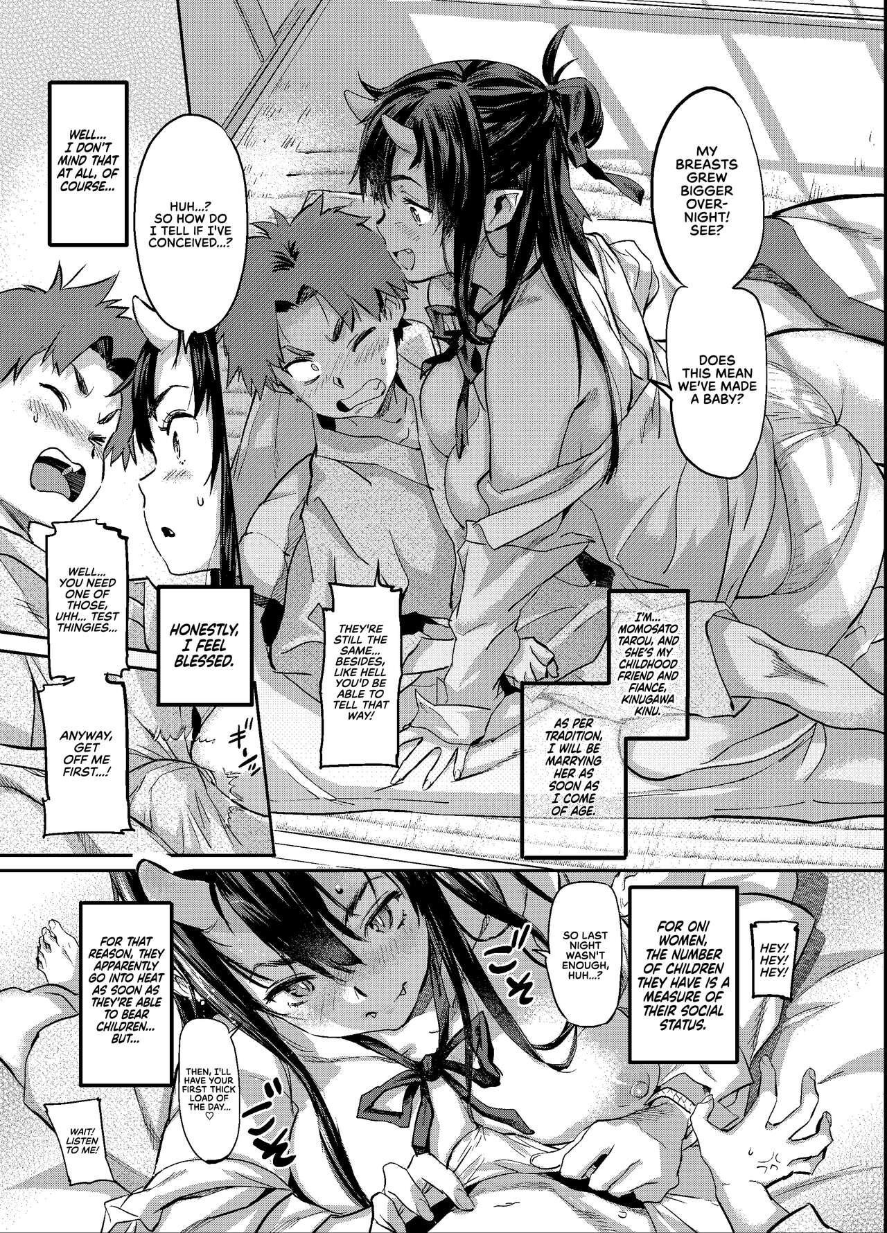 The Oni Girl is in Heat! page 7