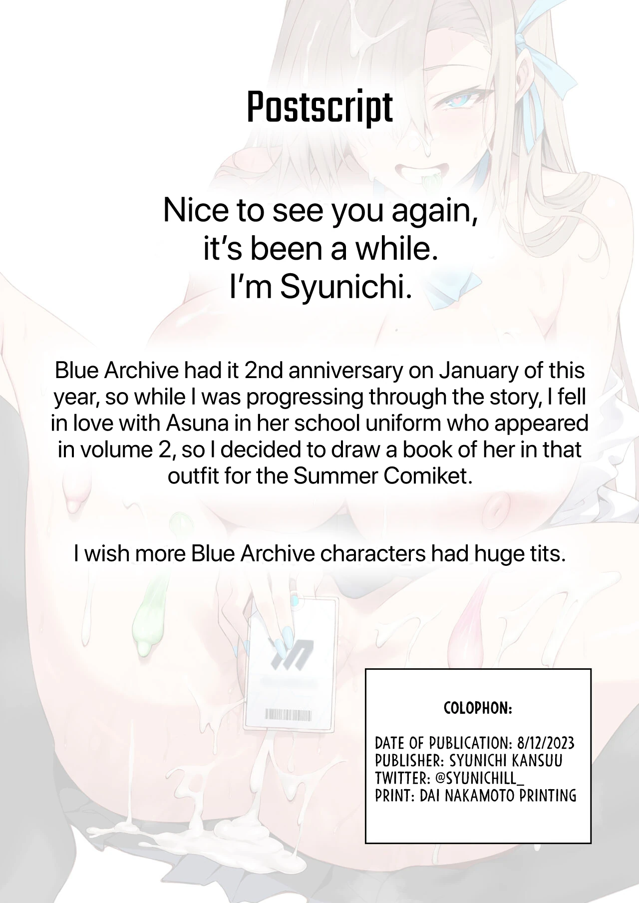The Only Way for Sensei to get along with the Students page 33