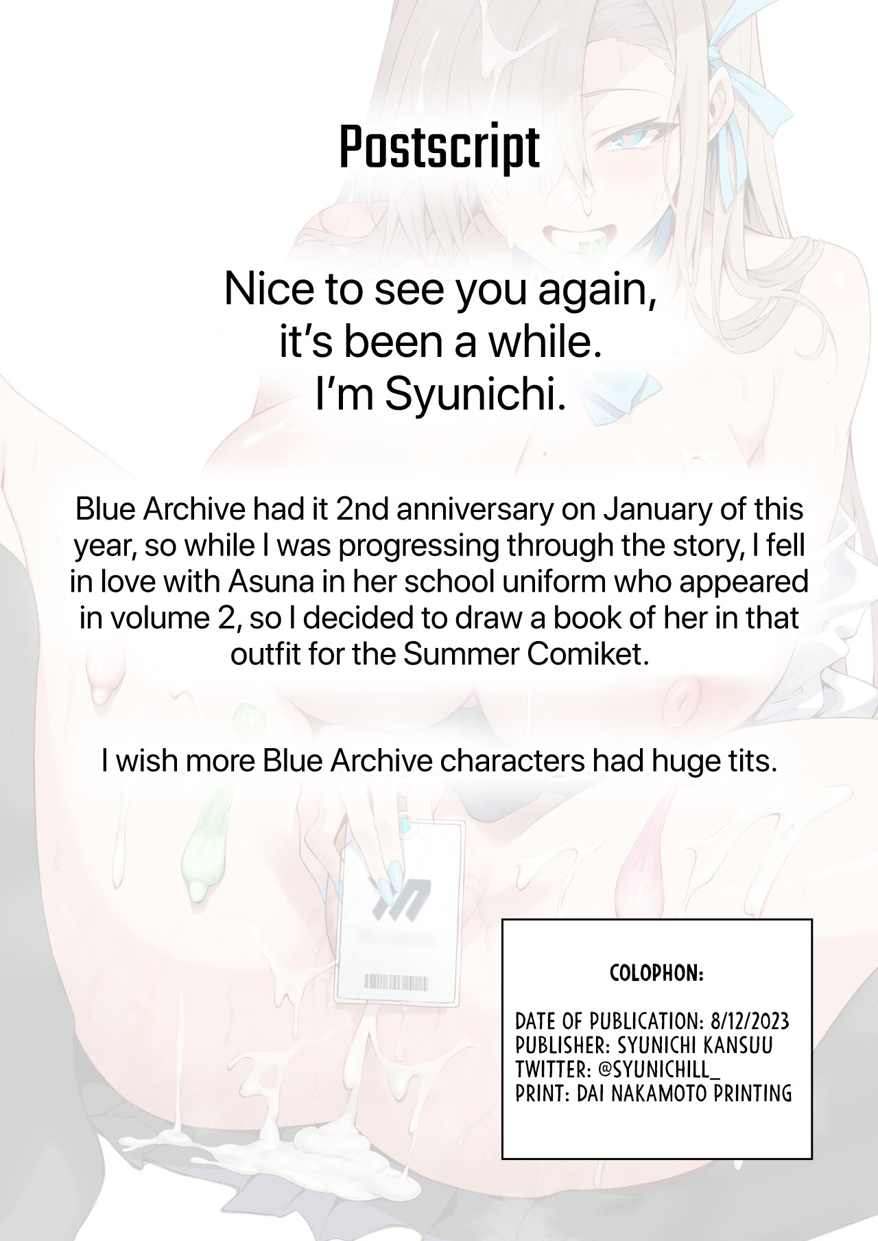 The Only Way for Sensei to get along with the Students page 33