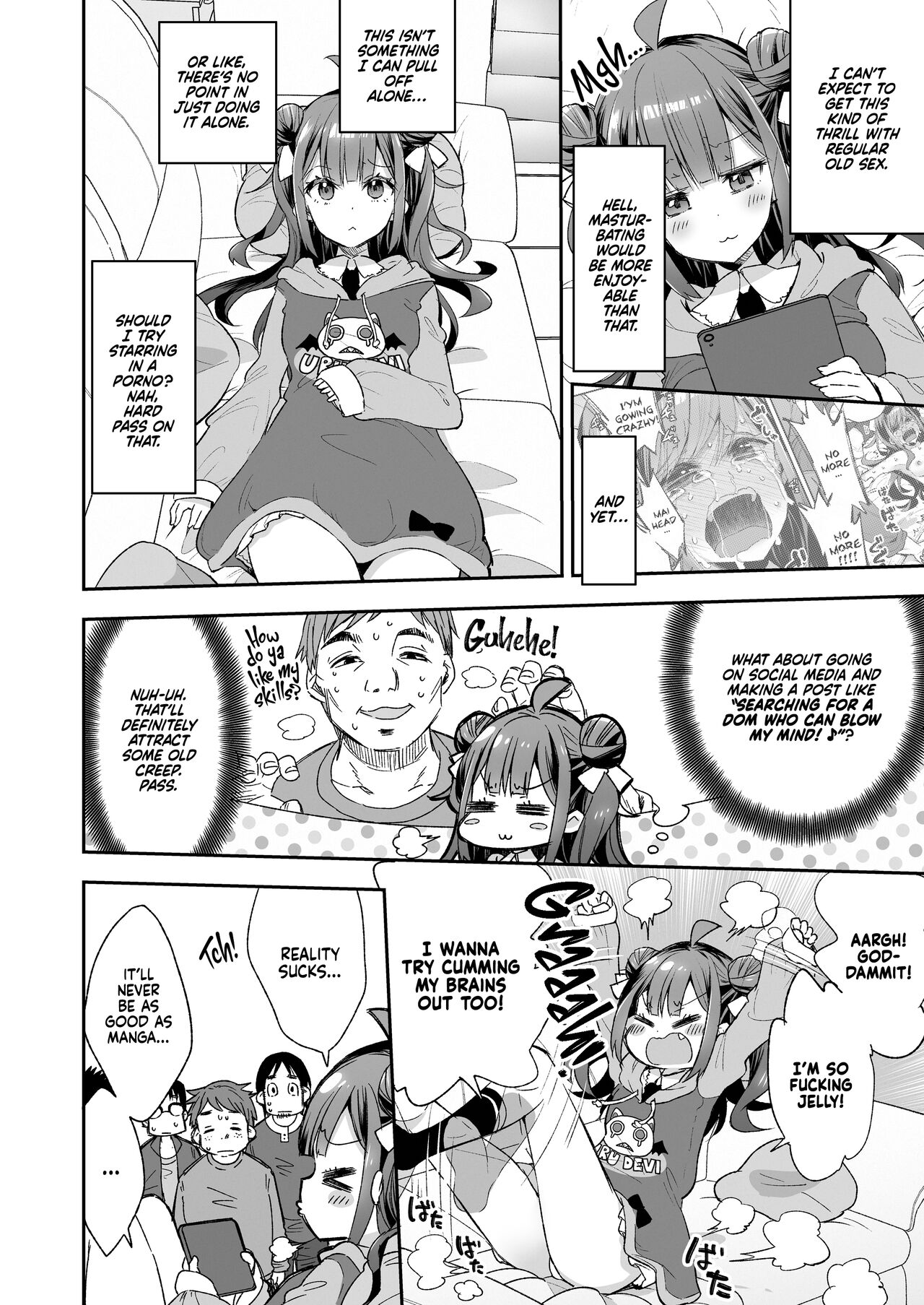 The Orgasm Princess Can't Take Another Bite! page 10