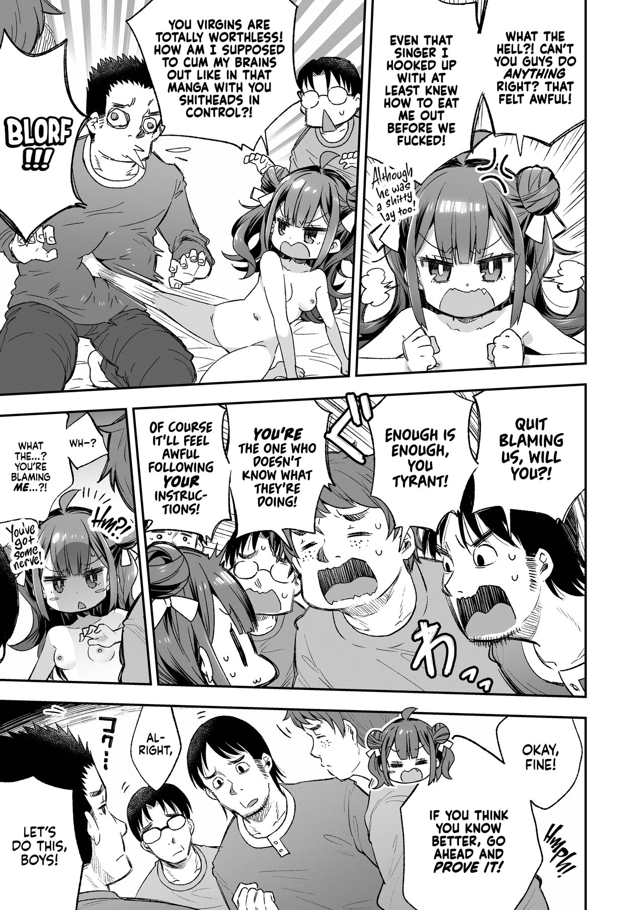 The Orgasm Princess Can't Take Another Bite! page 19