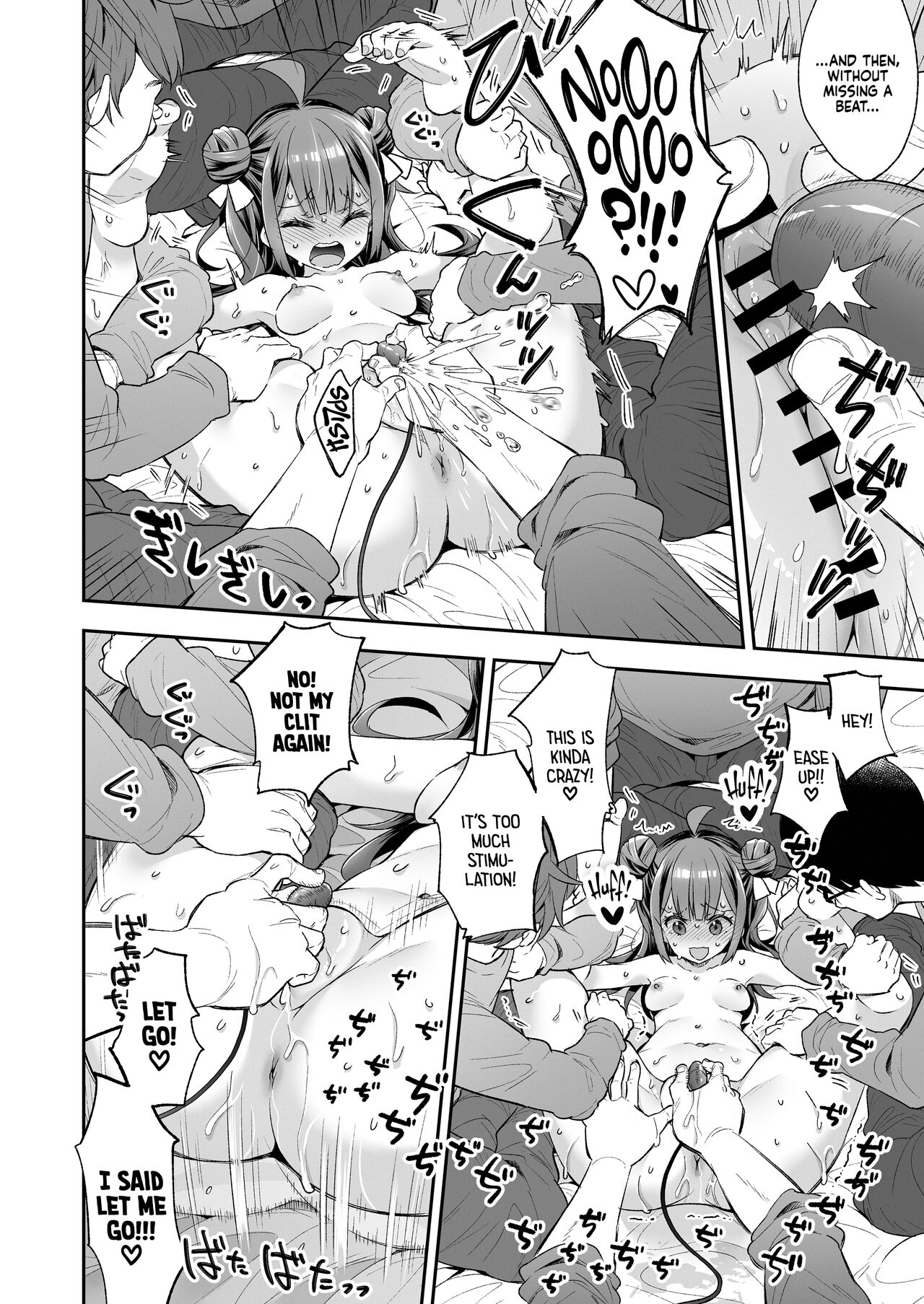 The Orgasm Princess Can't Take Another Bite! page 36