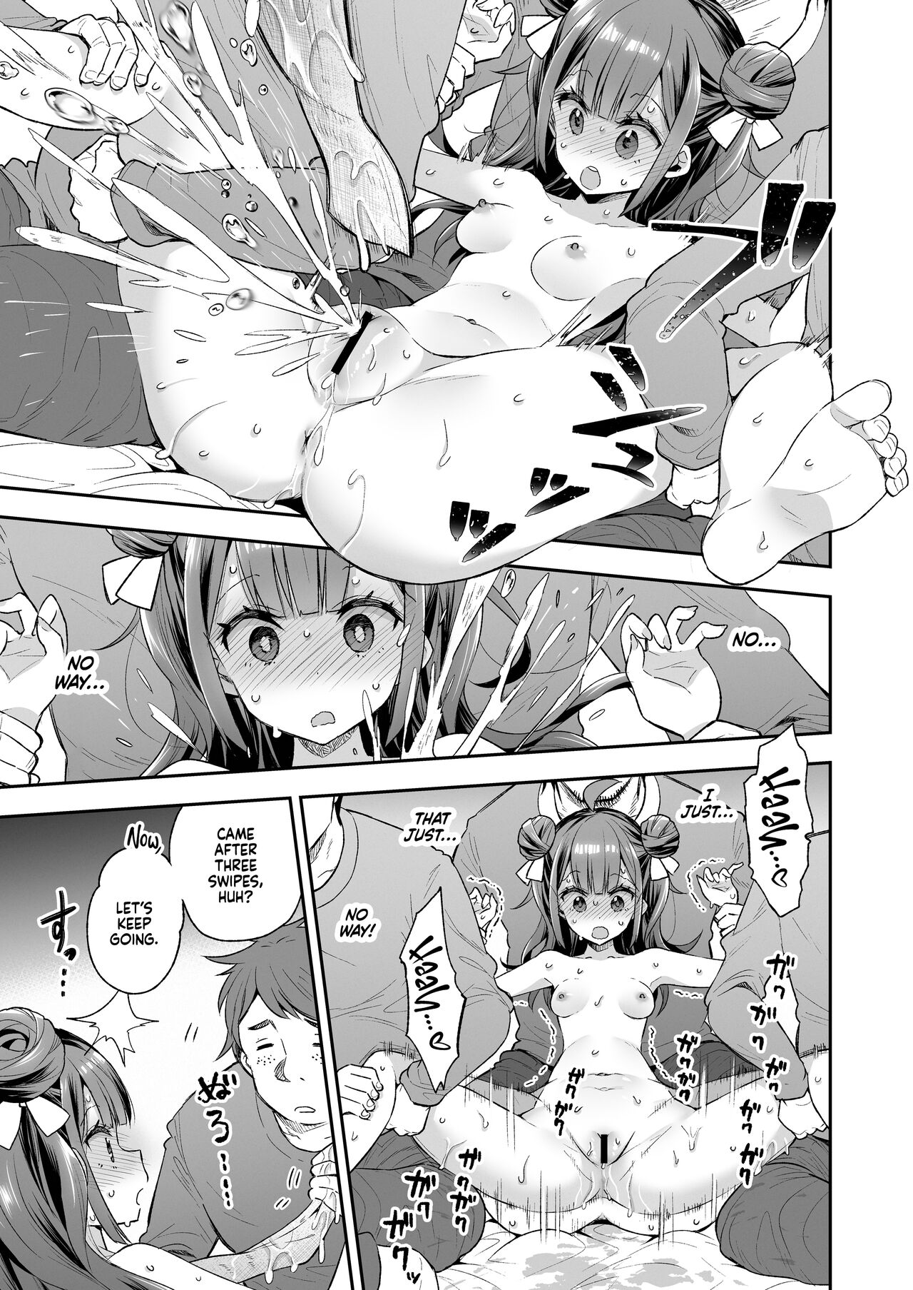 The Orgasm Princess Can't Take Another Bite! page 41