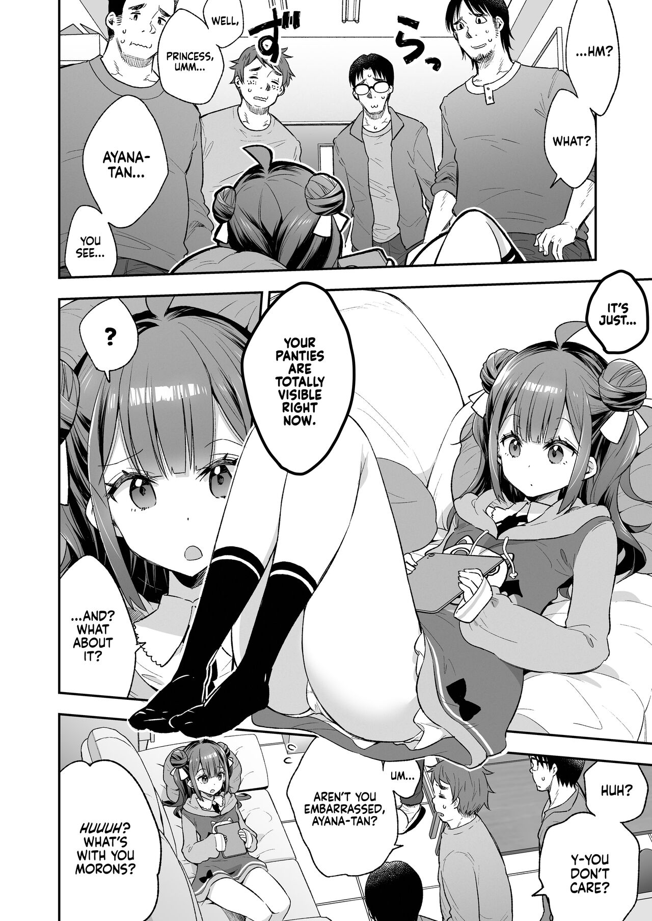 The Orgasm Princess Can't Take Another Bite! page 6