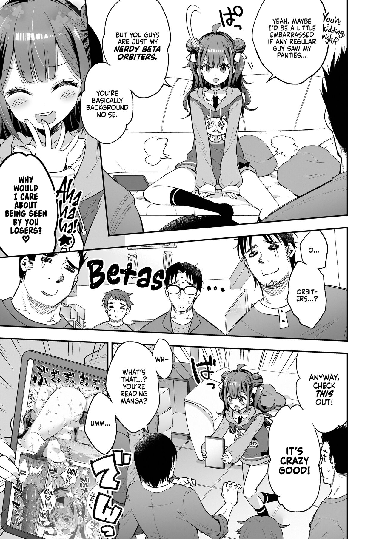 The Orgasm Princess Can't Take Another Bite! page 7