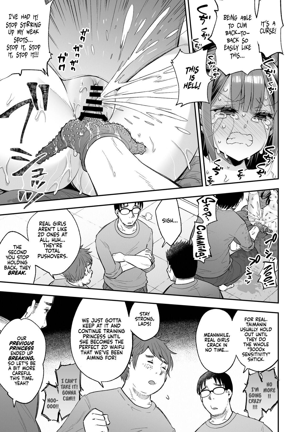 The Orgasm Princess Can't Take Another Bite! page 75