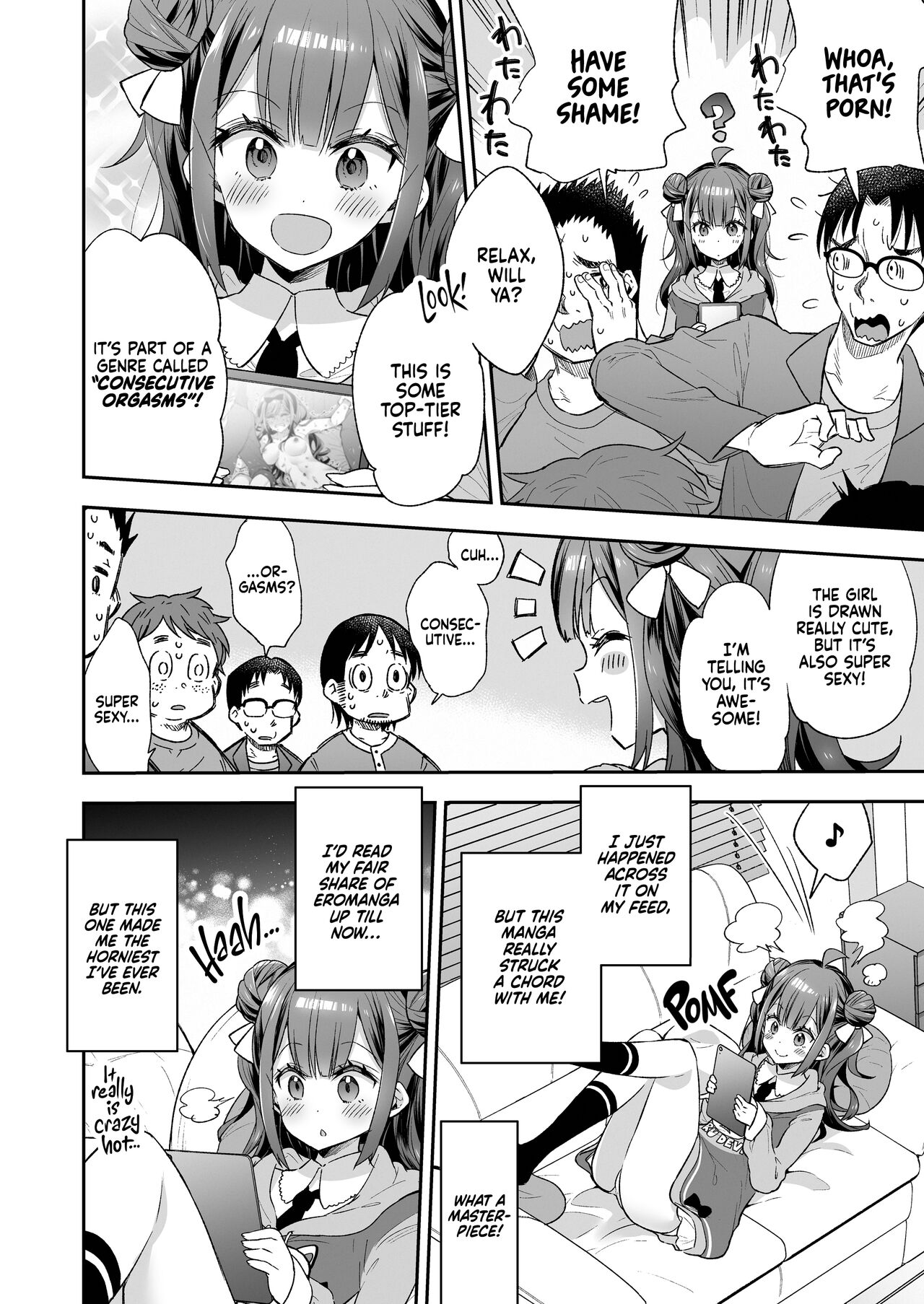 The Orgasm Princess Can't Take Another Bite! page 8