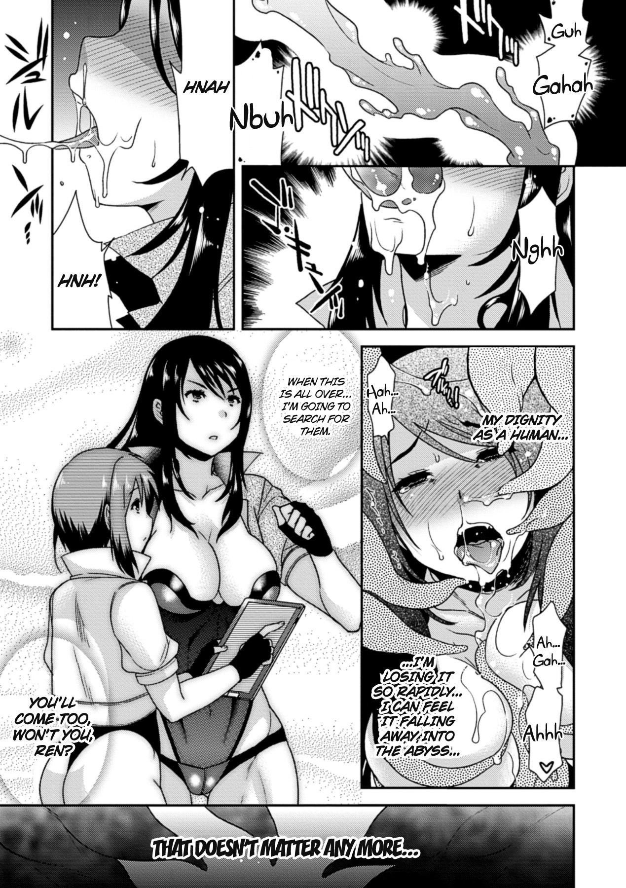 The Orgasmic Hell of Being Swallowed Whole - Heroines Preyed On by Monsters Vol. 1 [English] =Ero Manga Girls + Rinruririn= page 40