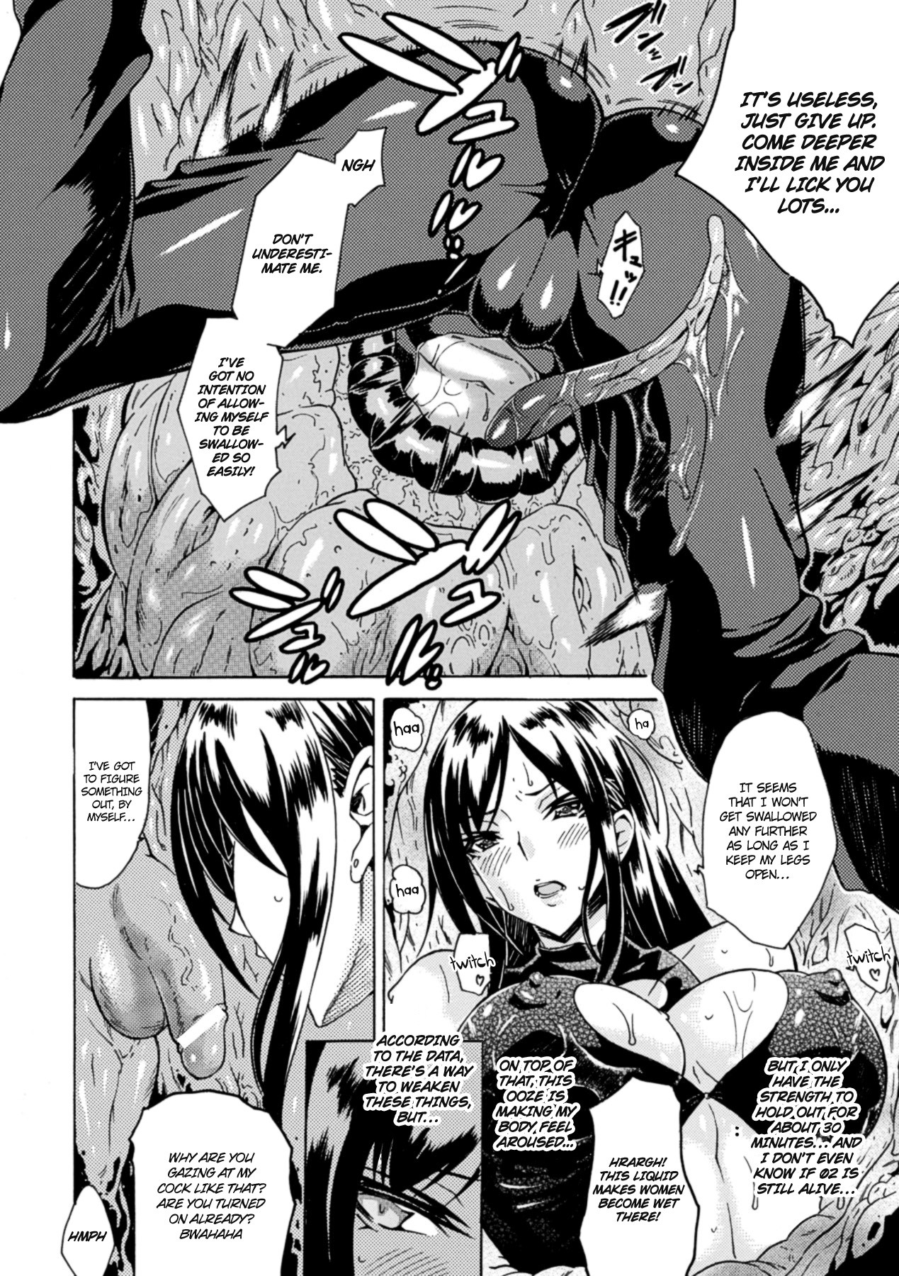 The Orgasmic Hell of Being Swallowed Whole - Heroines Preyed On by Monsters Vol. 1 [English] =Ero Manga Girls + Rinruririn= page 9