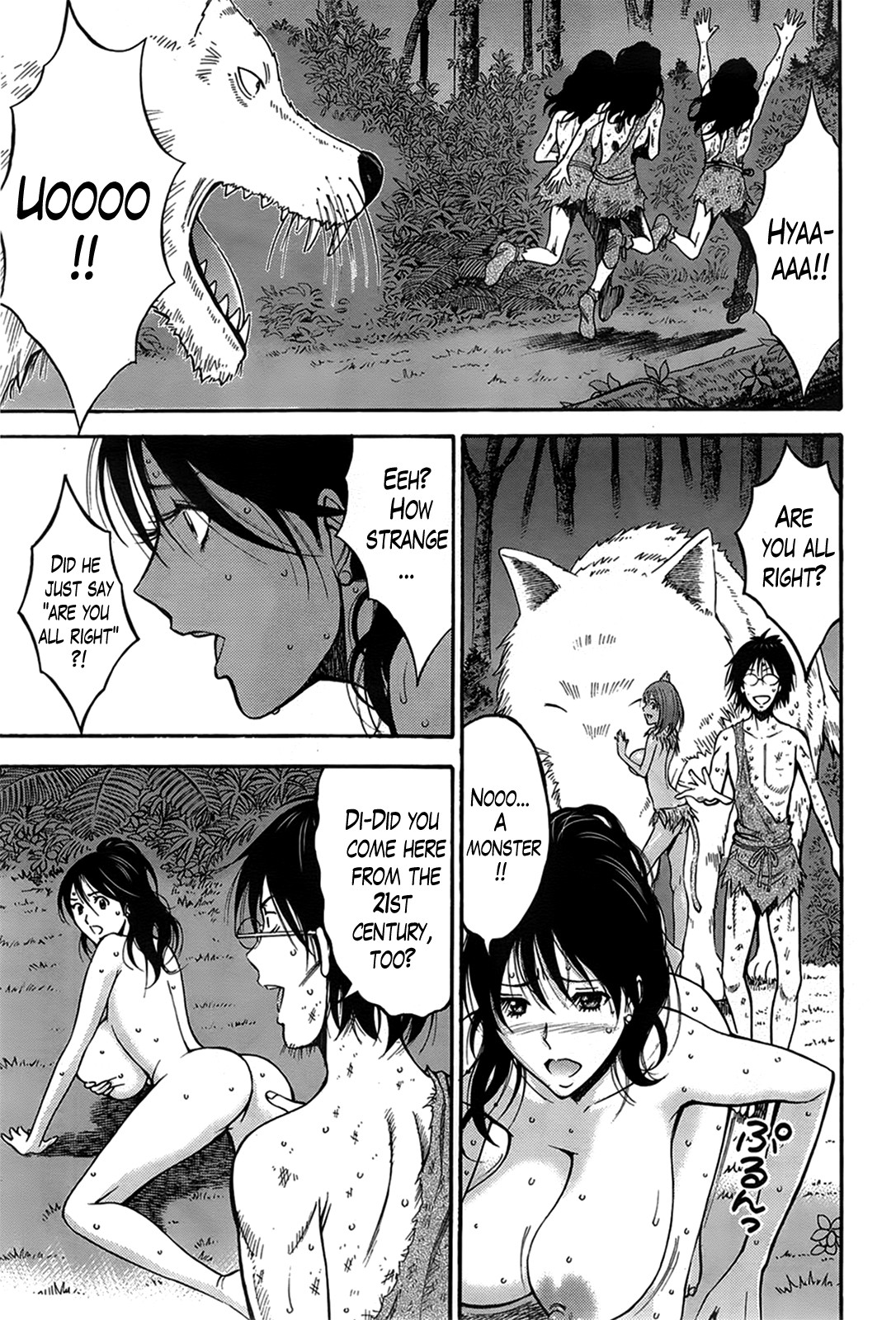 The Otaku in 10,000 B.C. Ch. 1-26 page 135