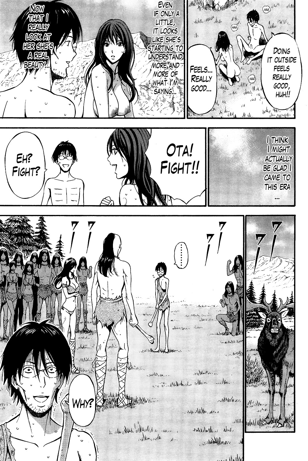 The Otaku in 10,000 B.C. Ch. 1-26 page 62