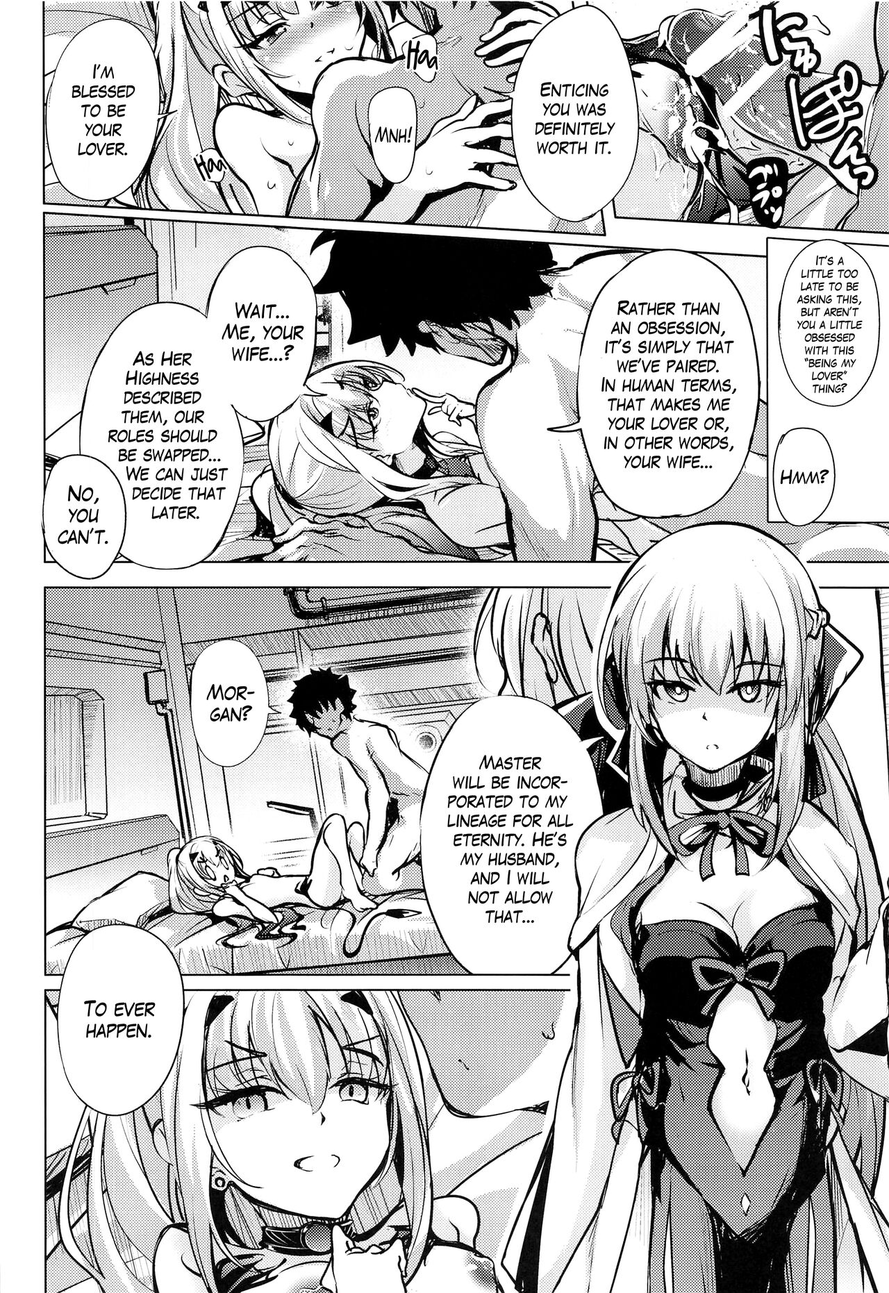 The passionate dragon lover Melusine in her swimsuit page 15